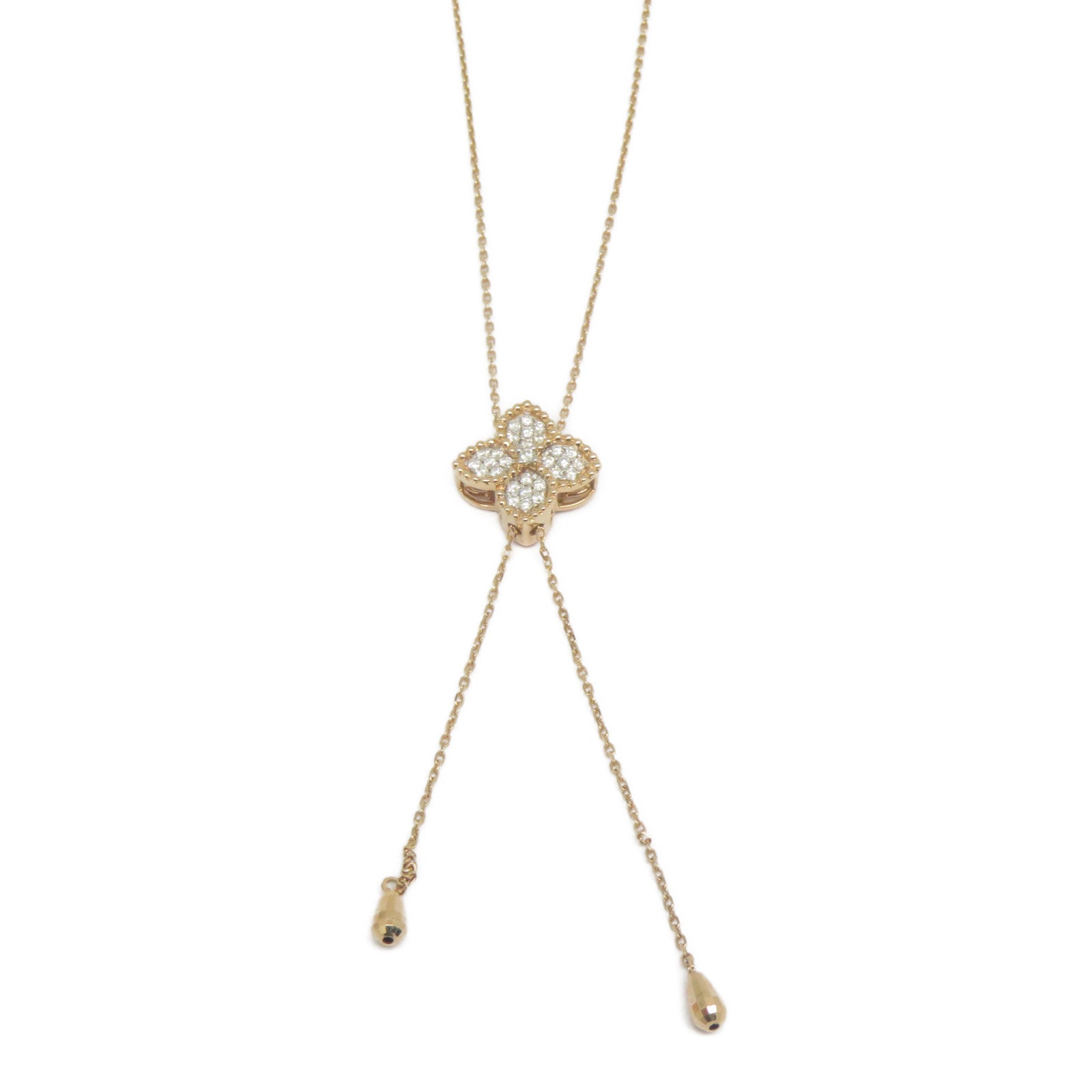 JEWELRY 【激減優惠】18K玫瑰金Diamond Necklace 0.250ct鑽石項鍊