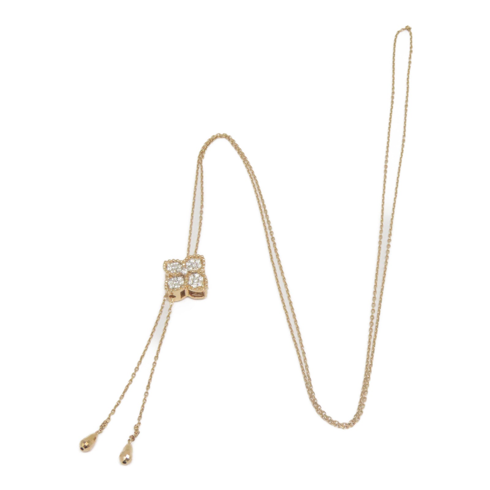 JEWELRY 【激減優惠】18K玫瑰金Diamond Necklace 0.250ct鑽石項鍊