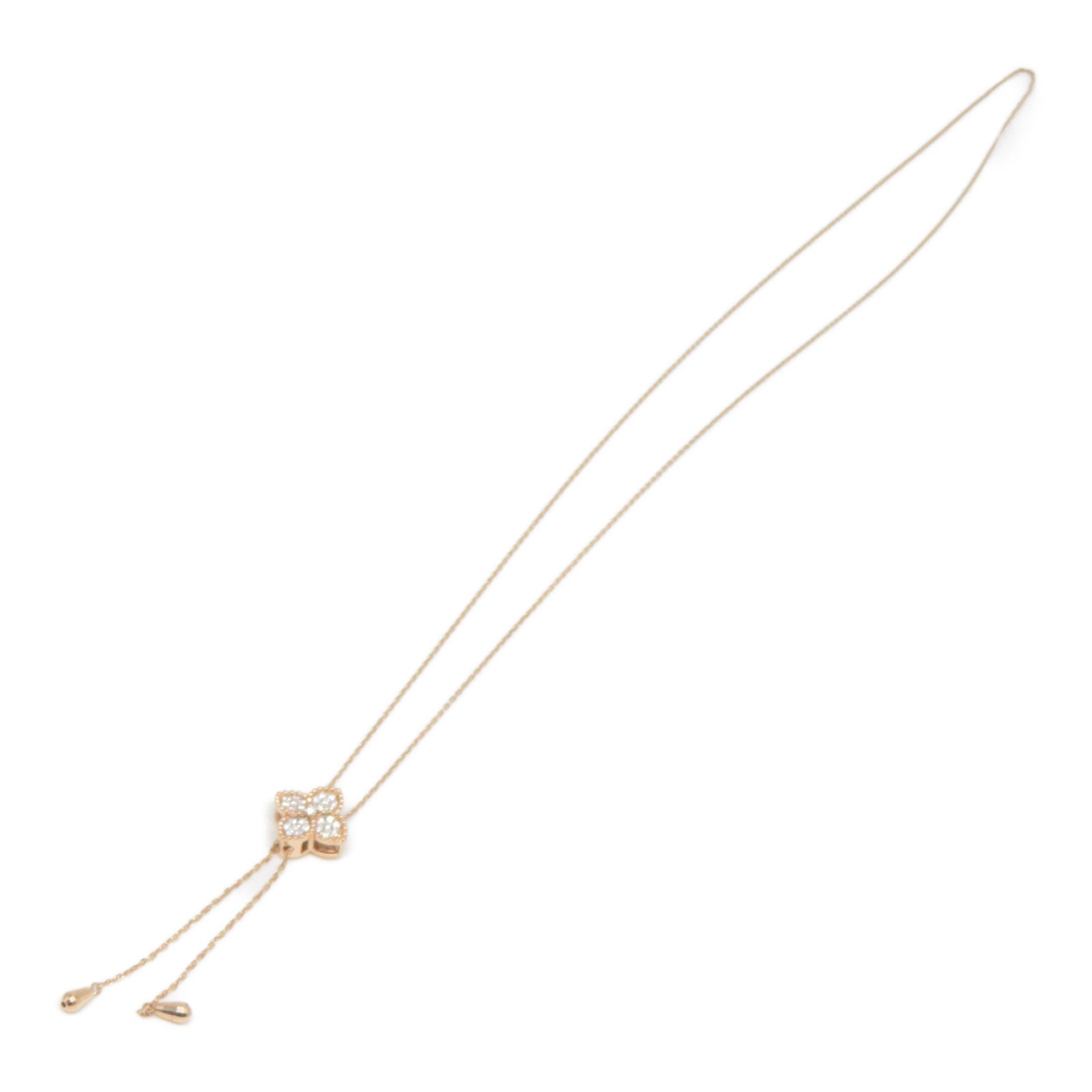 JEWELRY 【激減優惠】18K玫瑰金Diamond Necklace 0.250ct鑽石項鍊