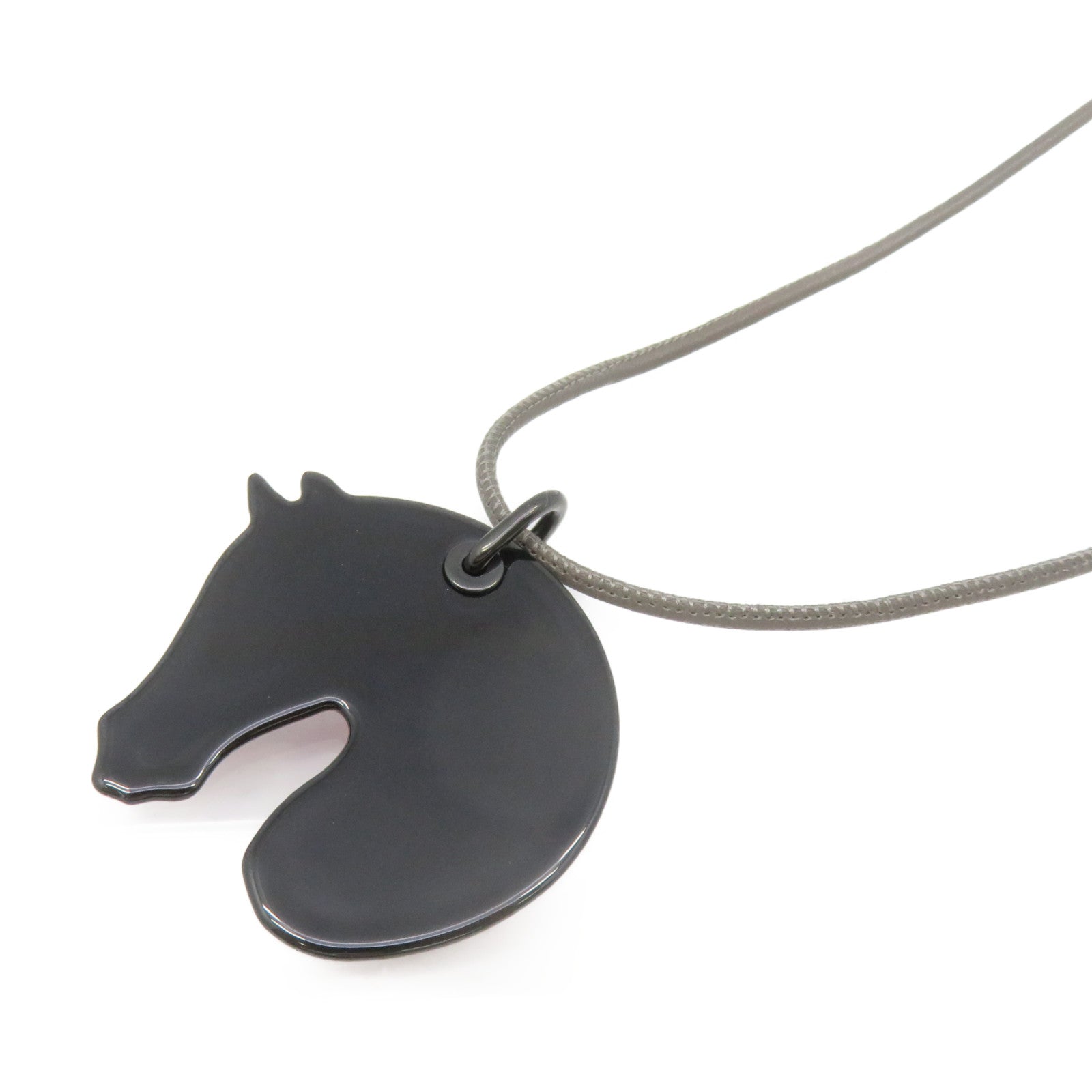 HERMES 金属Necklace项链粉红色