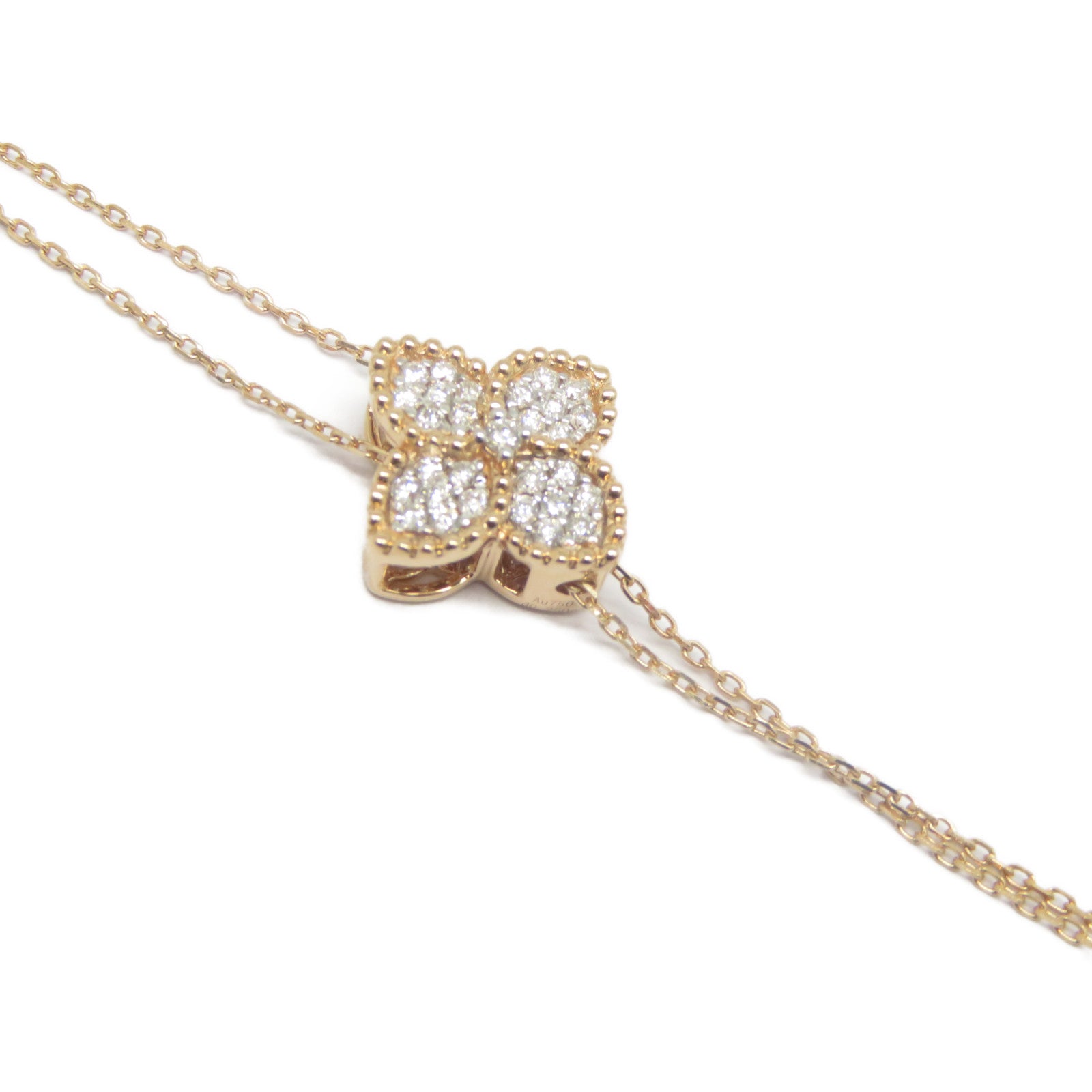 JEWELRY 【激減優惠】18K玫瑰金Diamond Necklace 0.250ct鑽石項鍊