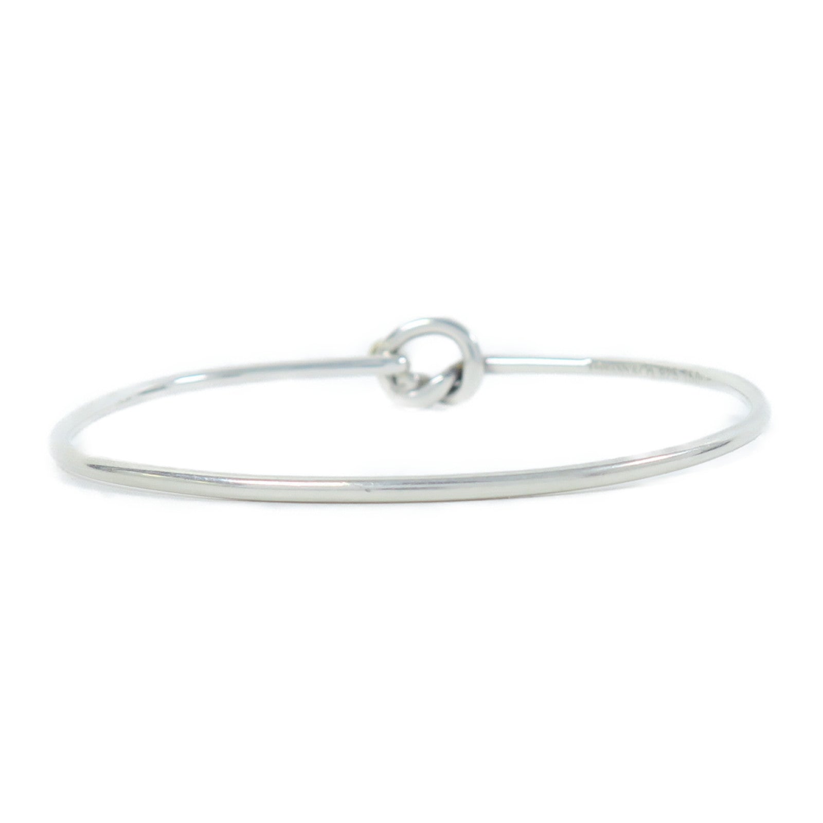 TIFFANY＆CO 925純銀/18K黃金Bangle手鐲銀色/金色