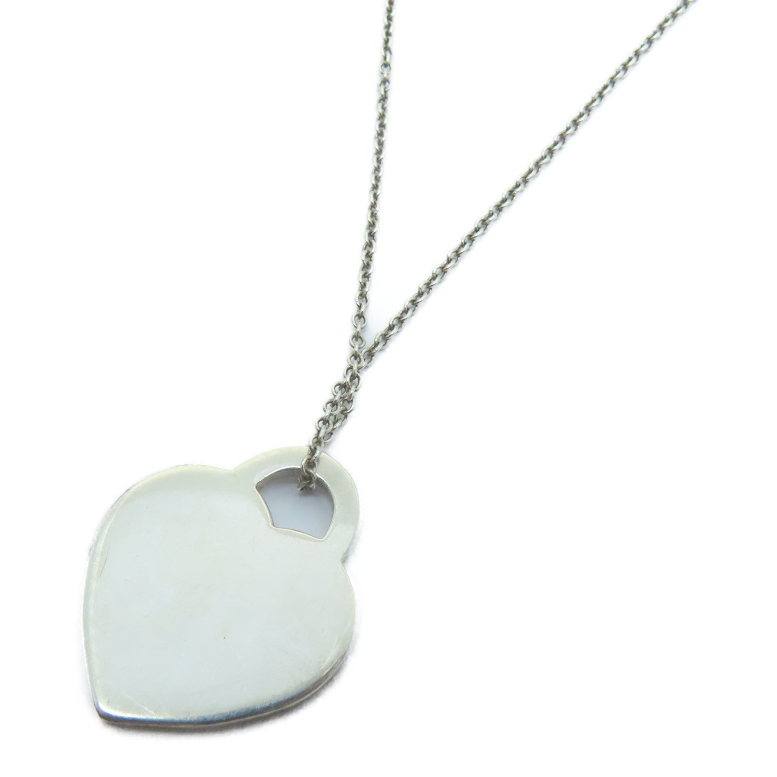 TIFFANY&amp;CO [Sharp Discount] 925 Sterling Silver Necklace Necklace