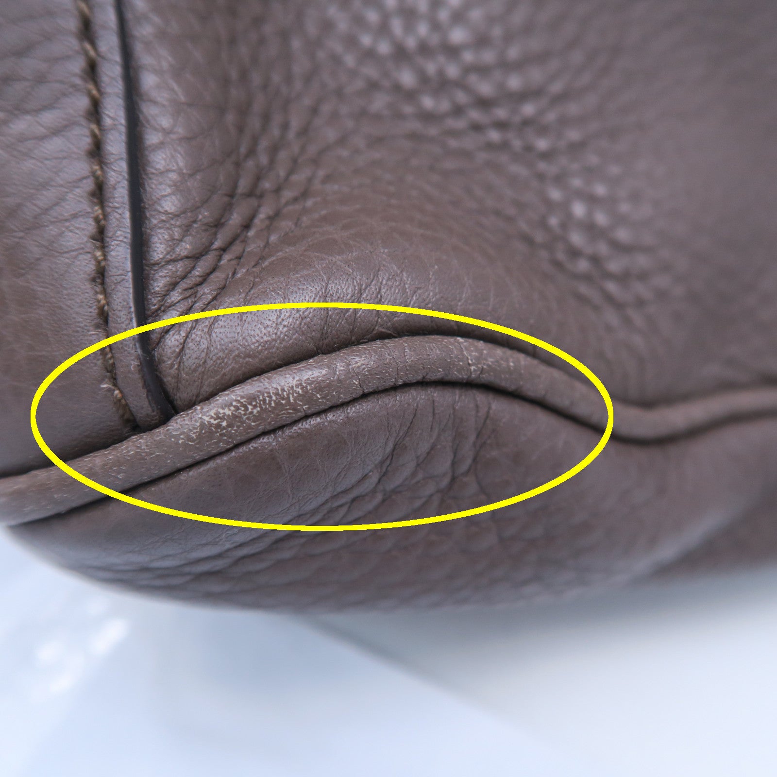 GUCCI 牛皮皮革2 Way Shoulder金扣手挽肩背兩用袋啡色