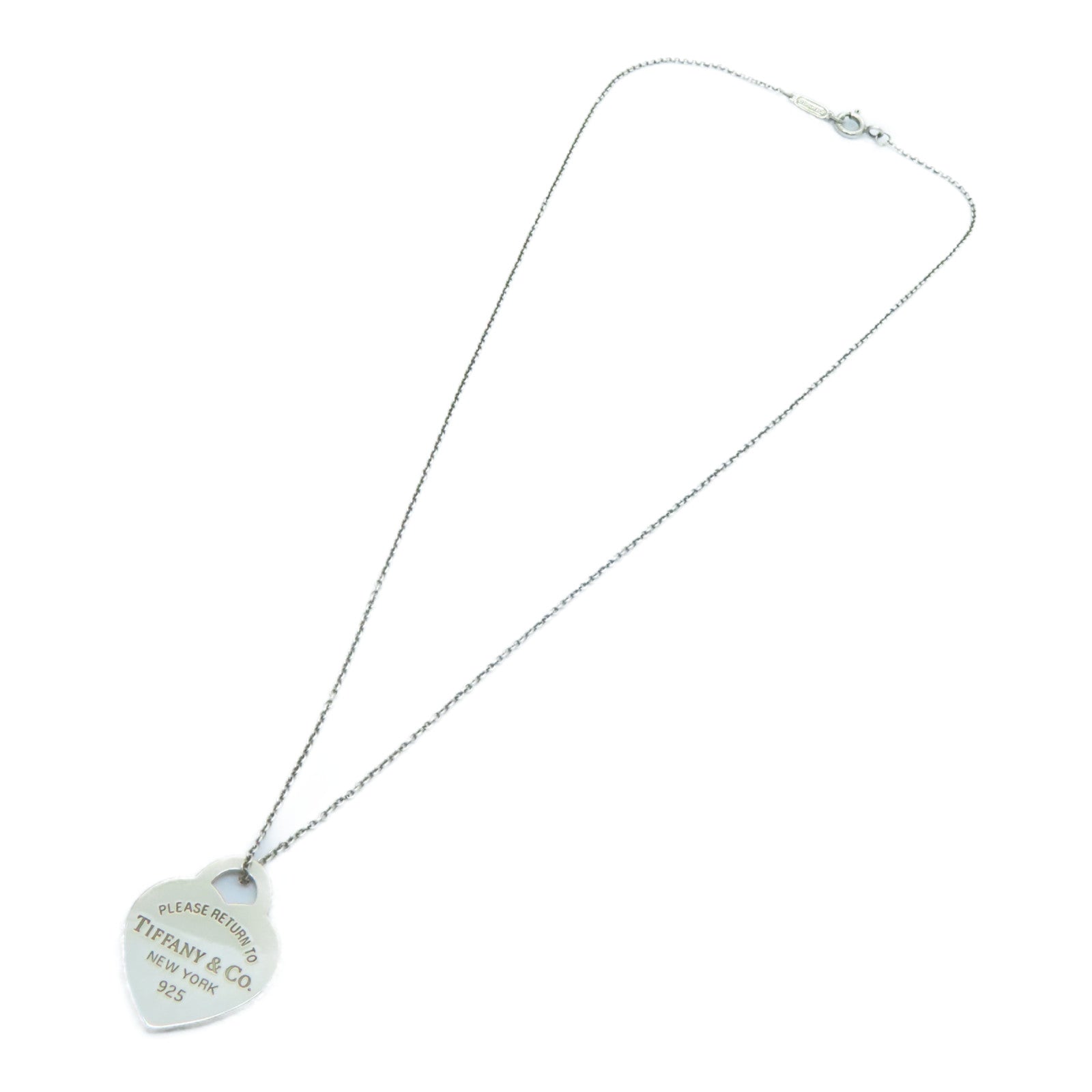 TIFFANY&amp;CO [Sharp Discount] 925 Sterling Silver Necklace Necklace