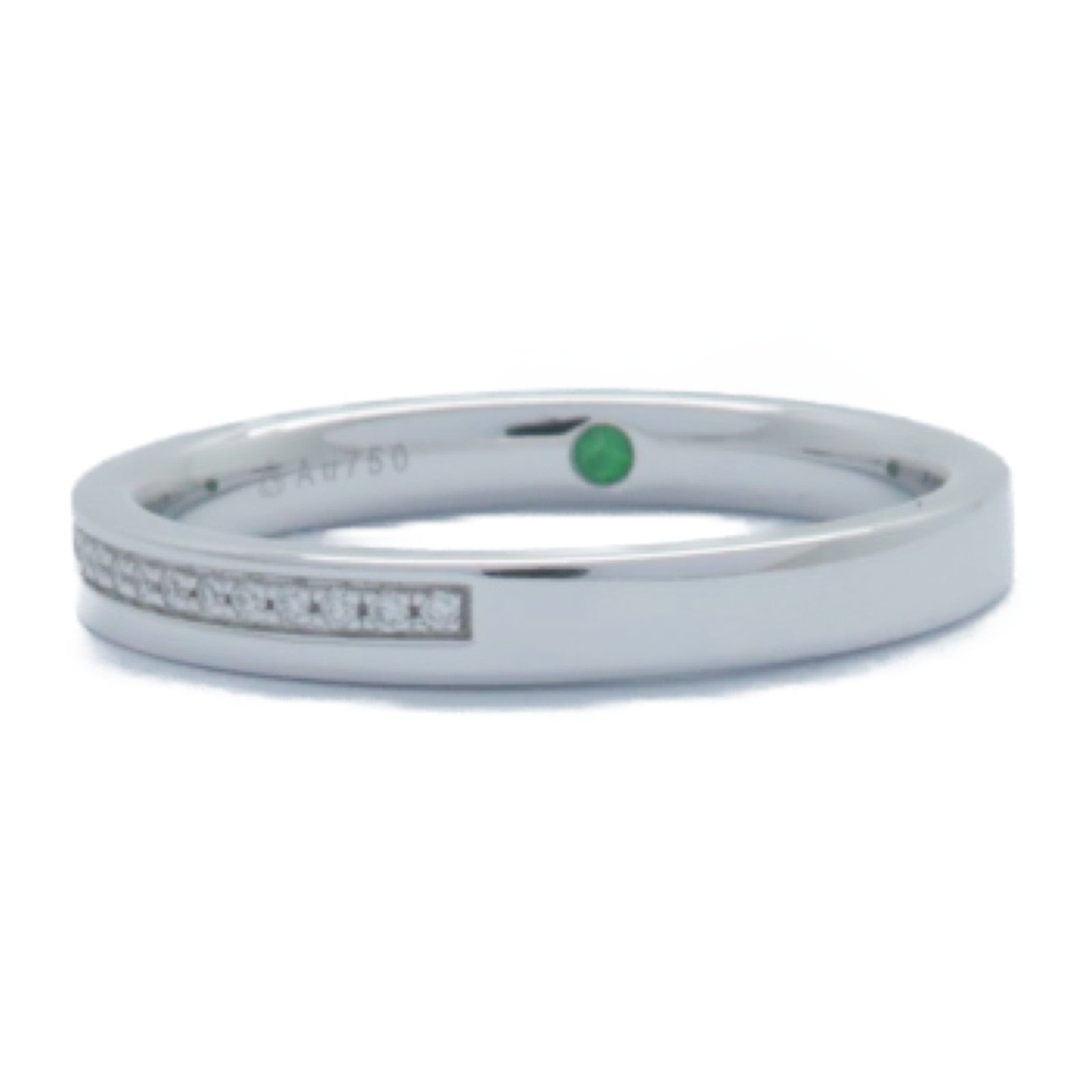 JEWELRY 18K白金Diamond Ring 0.08ct鑽石戒指US#6.75