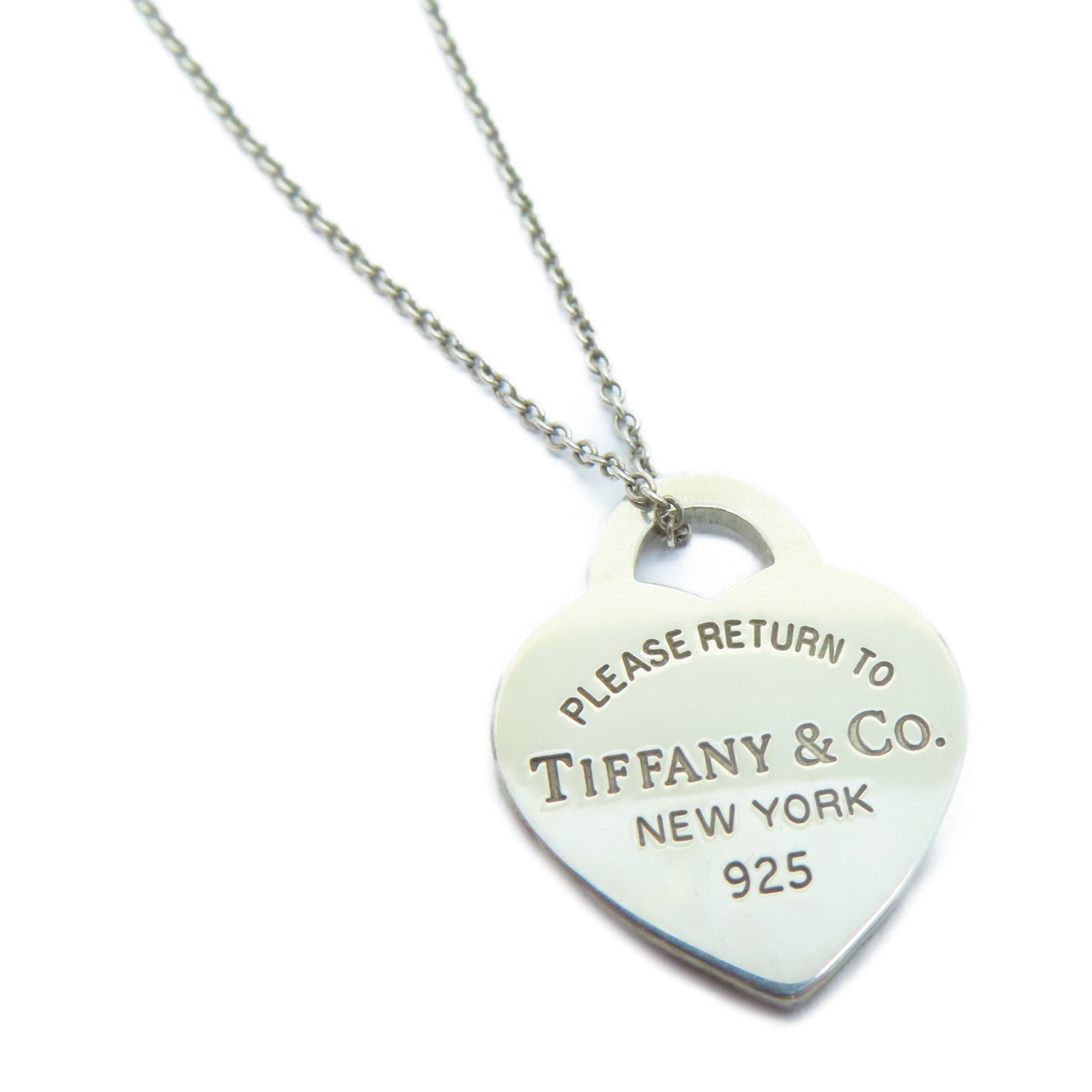 TIFFANY&amp;CO [Sharp Discount] 925 Sterling Silver Necklace Necklace