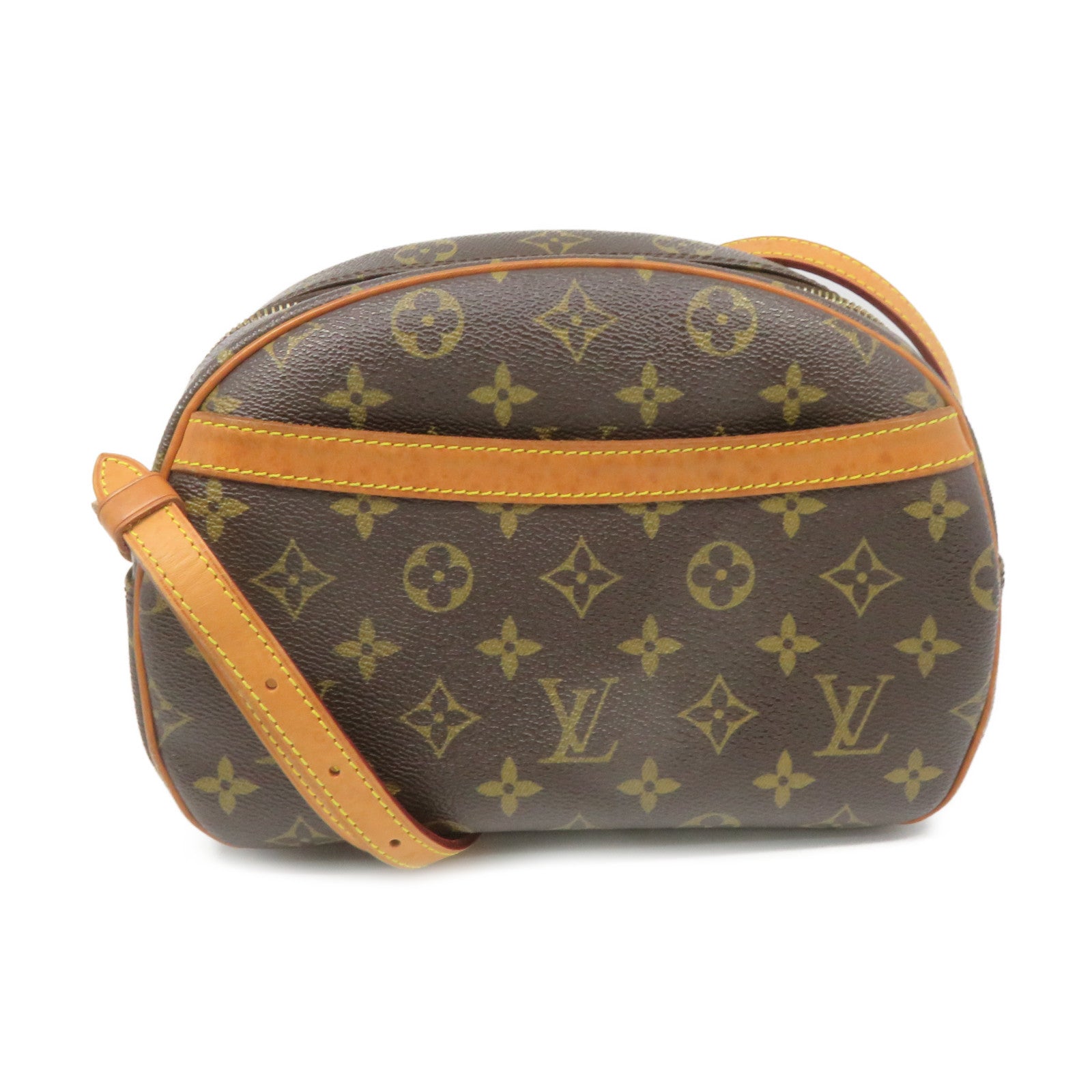 LOUIS VUITTON Monogram Blois Shoulder Bag brown