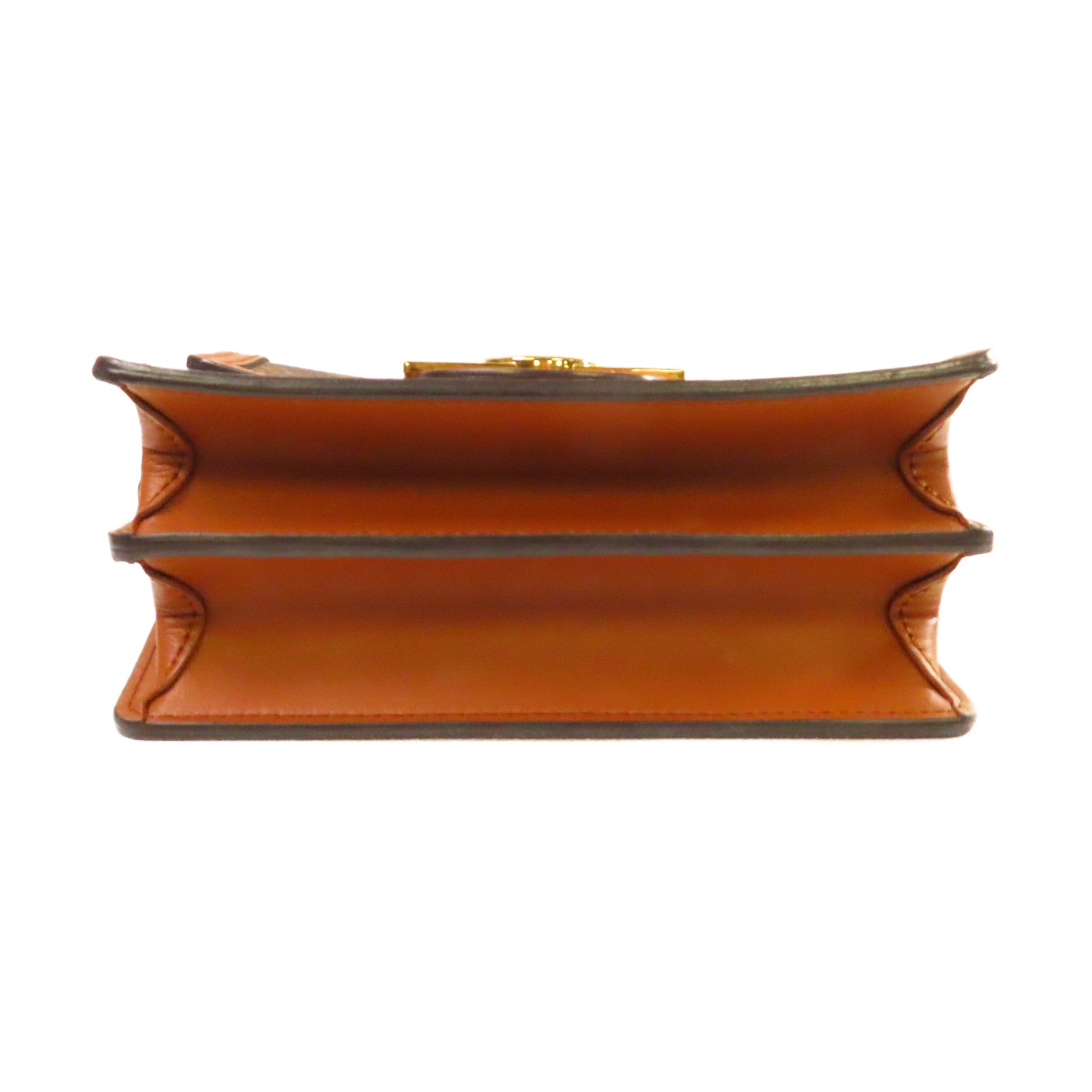 LOUIS VUITTON Monogram Mini Dauphine Shoulder Bag金扣肩背袋啡色