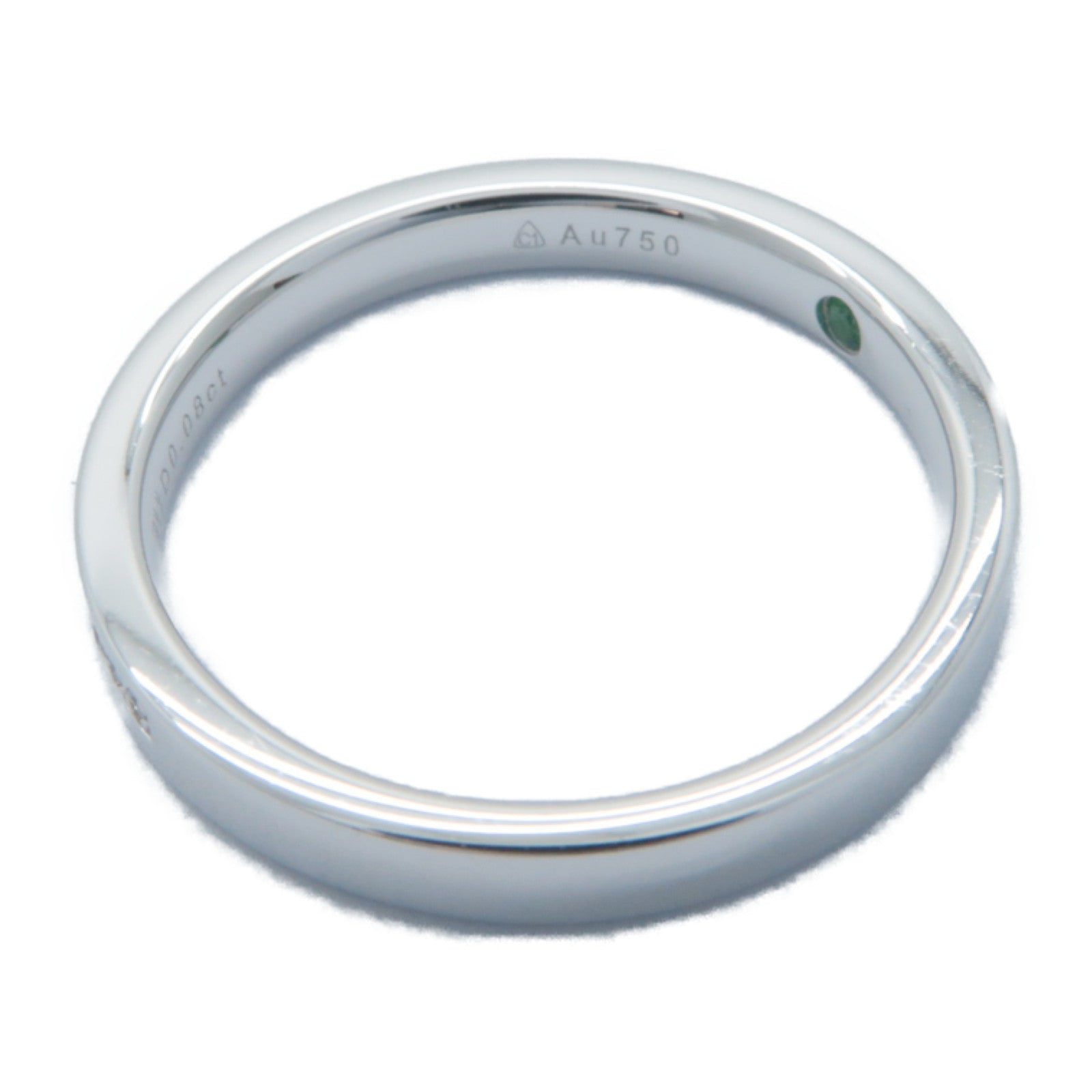 JEWELRY 18K白金Diamond Ring 0.08ct鑽石戒指US#6.75