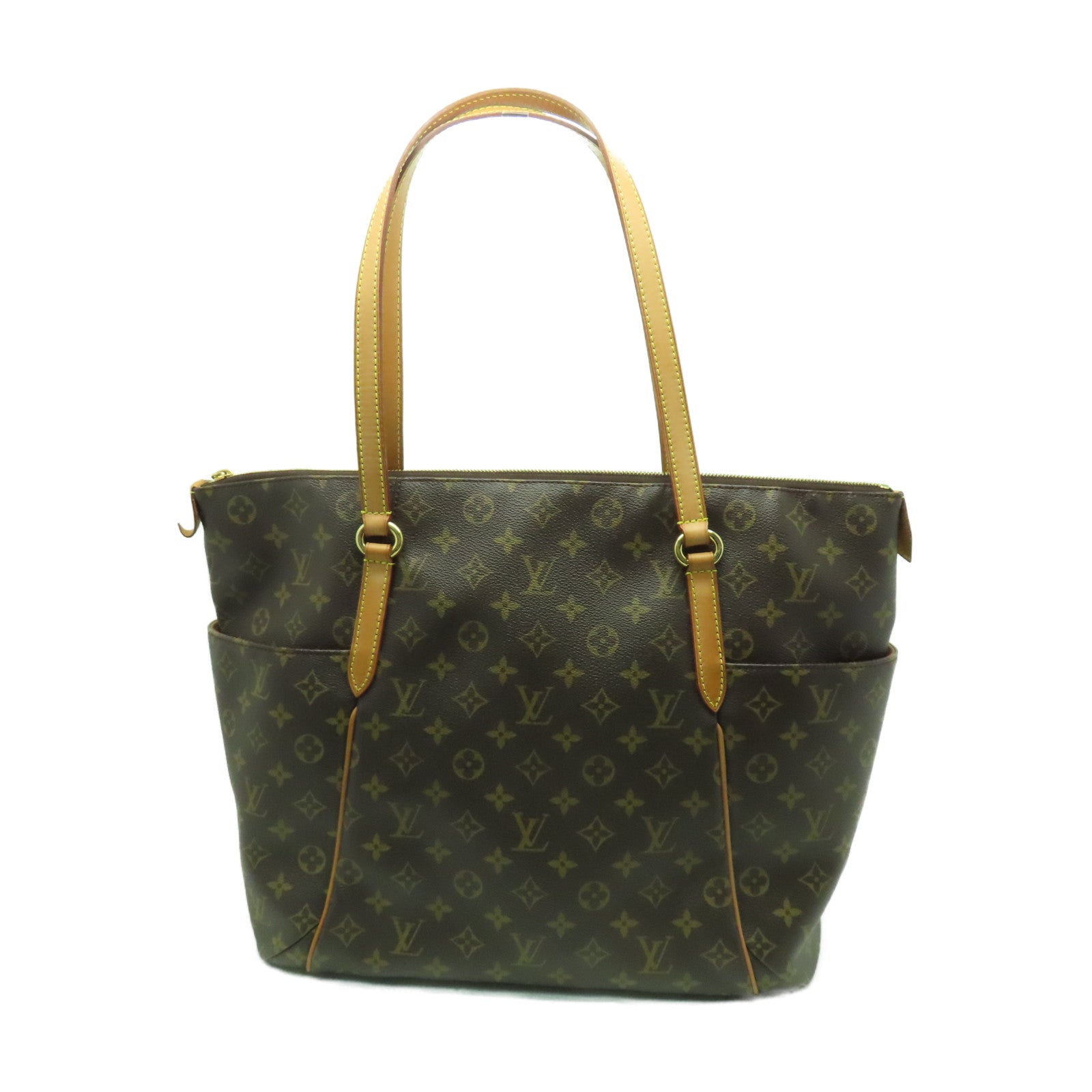LOUIS VUITTON Monogram Totally GM金扣肩背袋啡色
