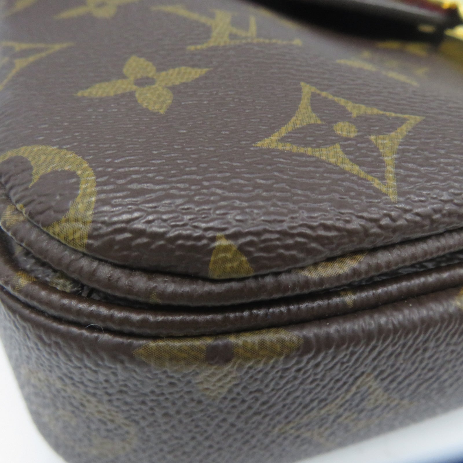 LOUIS VUITTON Monogram Pochette Metis金扣手挽肩背兩用袋啡色