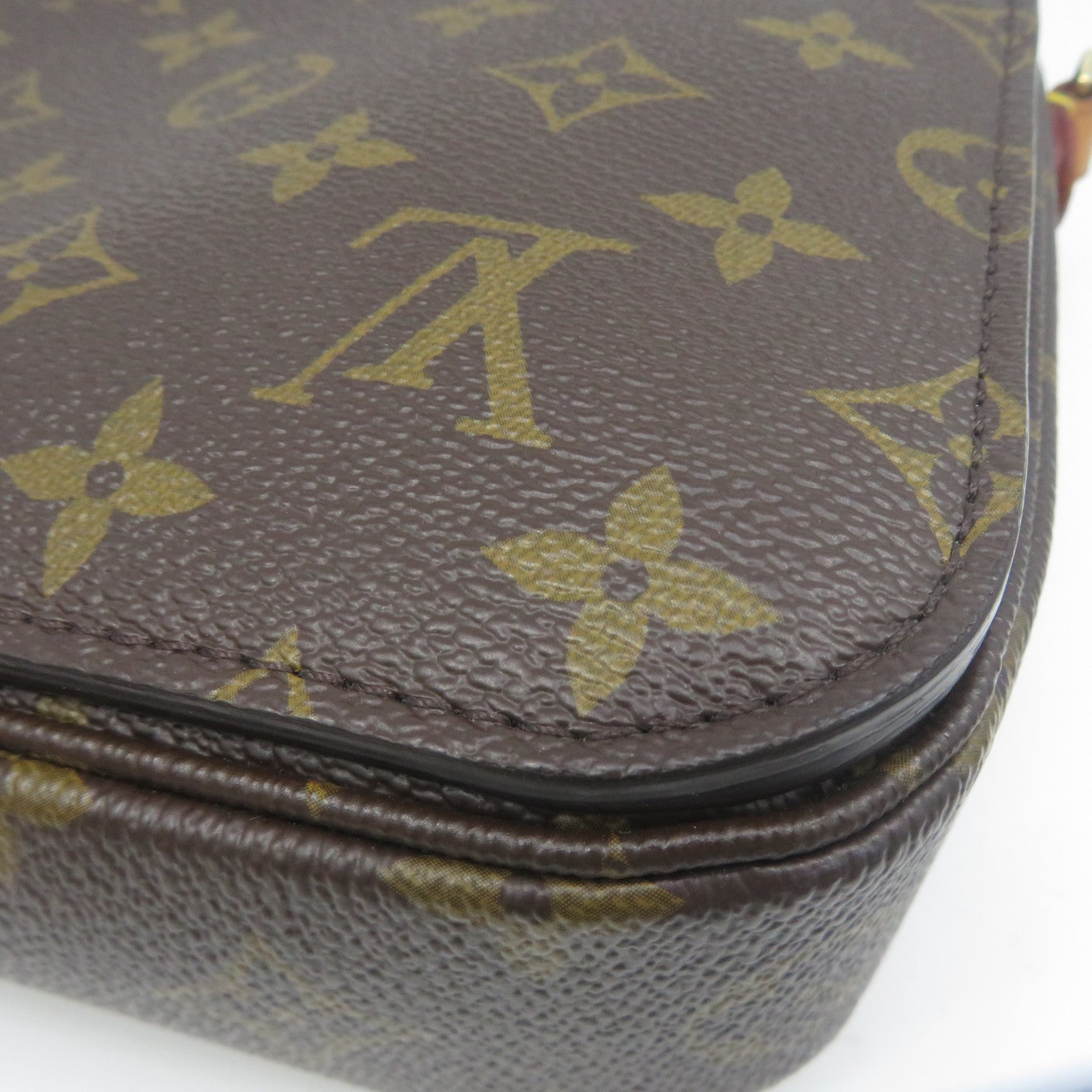 LOUIS VUITTON Monogram Pochette Metis金扣手挽肩背兩用袋啡色