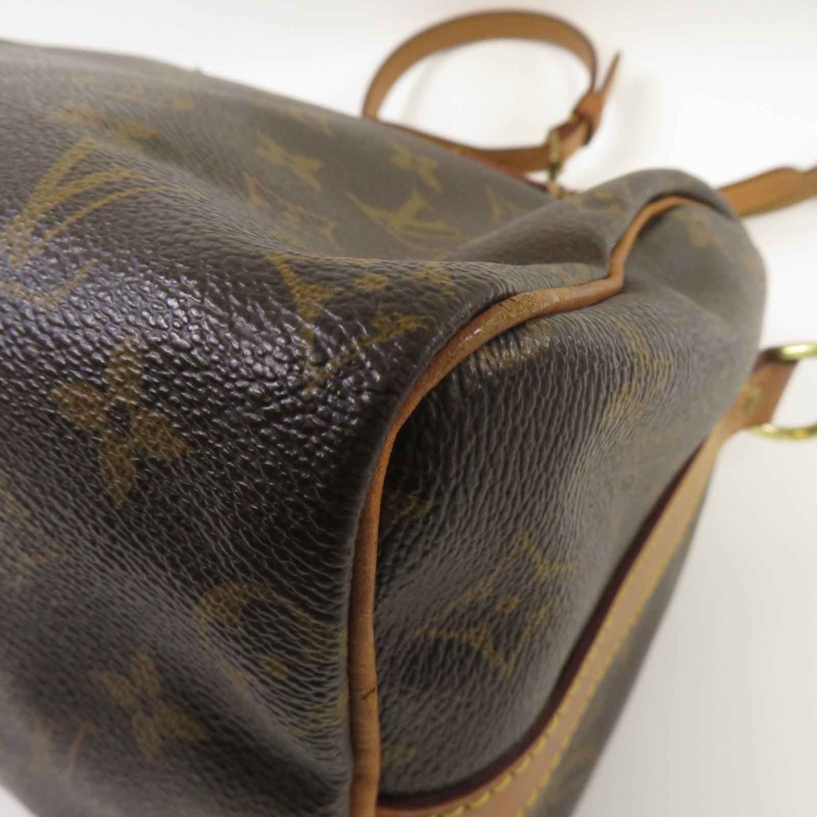 LOUIS VUITTON Monogram Speedy Bandouliere 25金扣手挽肩背兩用袋啡色