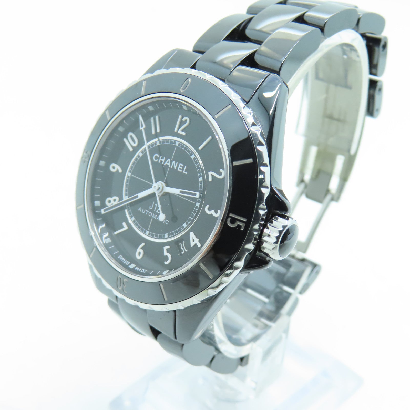 CHANEL J12 Caliber 12.1 Ceramic Watch Automatic Movement Black