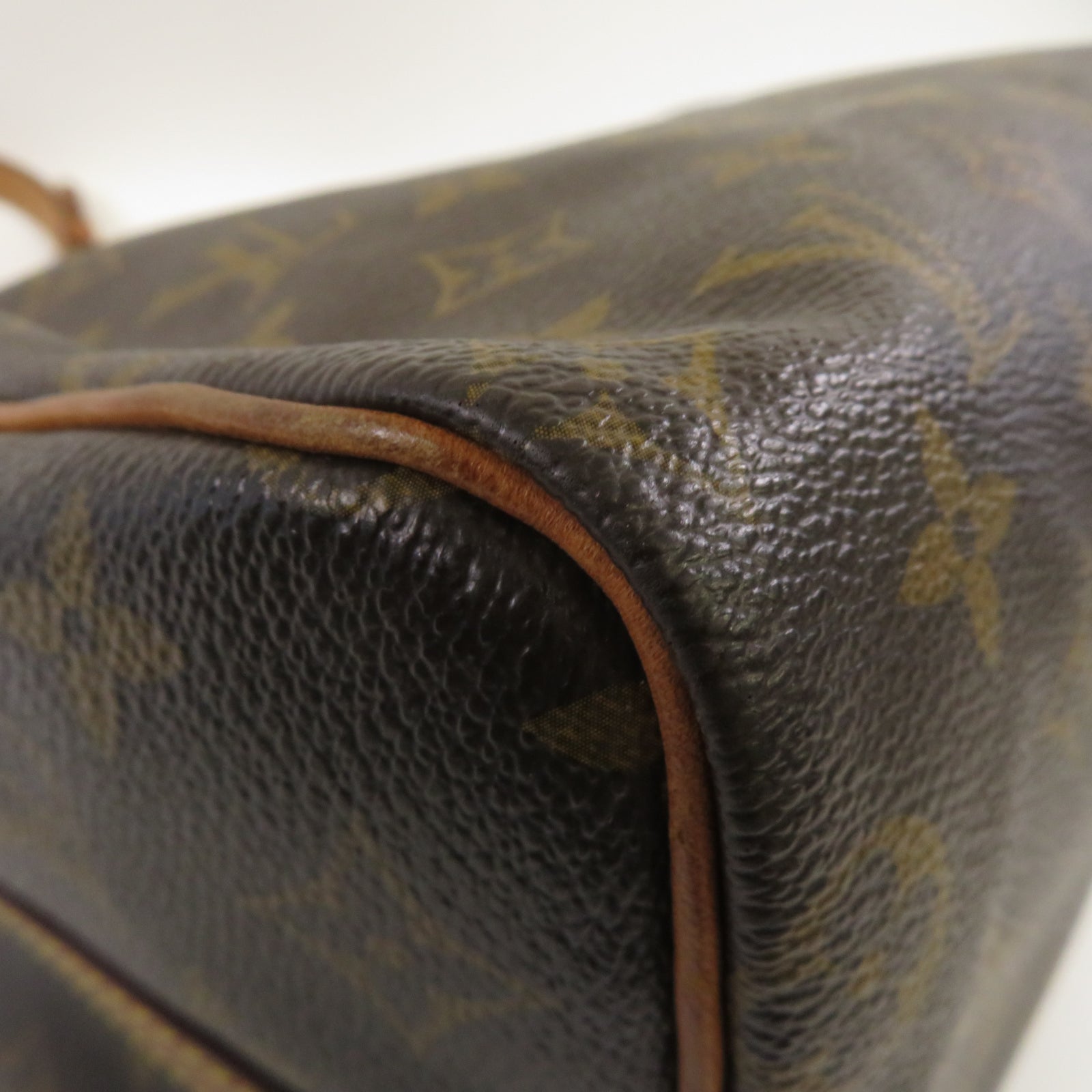 LOUIS VUITTON Monogram Speedy Bandouliere 25金扣手挽肩背兩用袋啡色