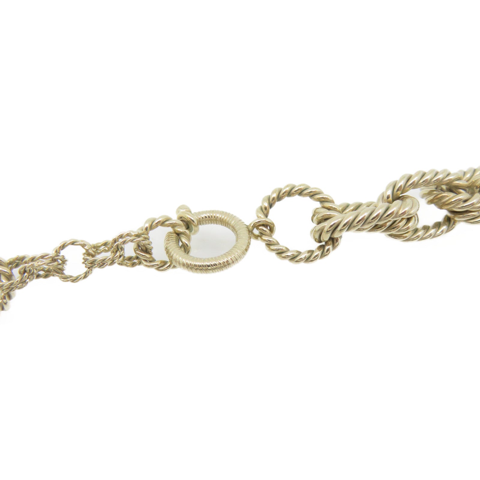 CHANEL 金属Necklace项链金色