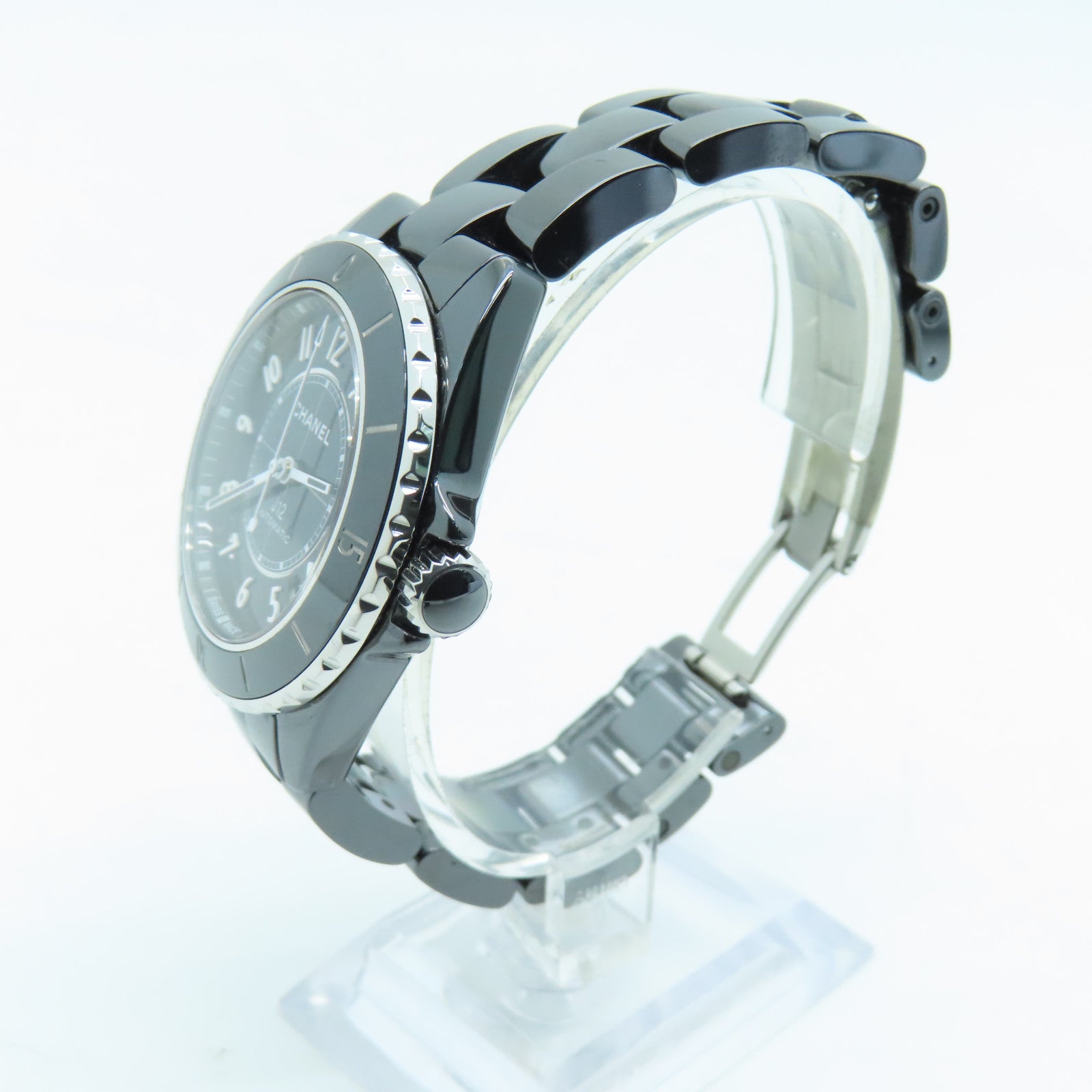 CHANEL J12 Caliber 12.1 Ceramic Watch Automatic Movement Black