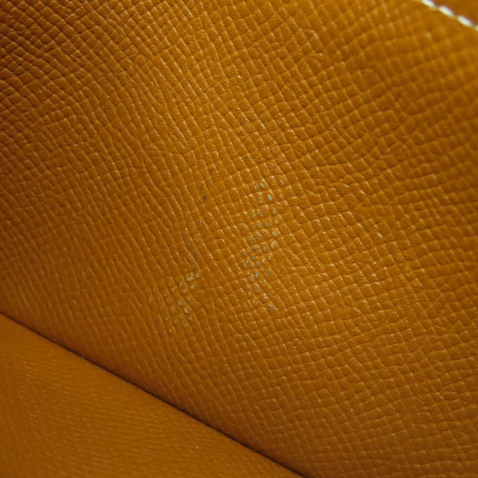 HERMES Epsom皮革Bearn bi-fold銀扣長錢包經典駝色
