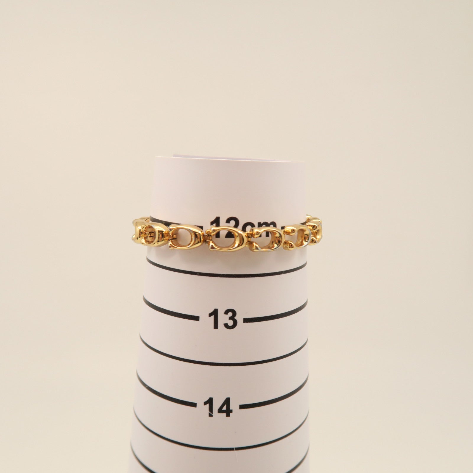 COACH Metal Bracelet Gold Buckle Bracelet Gold