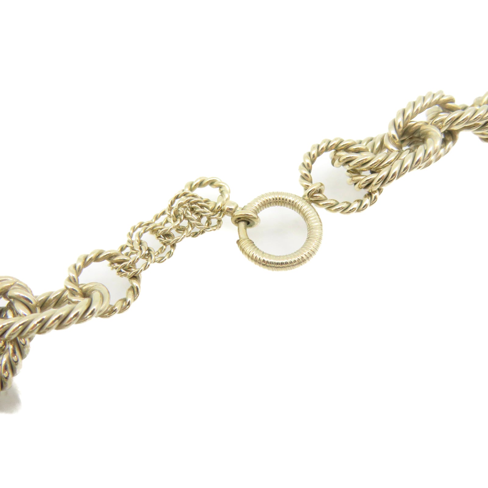 CHANEL 金属Necklace项链金色