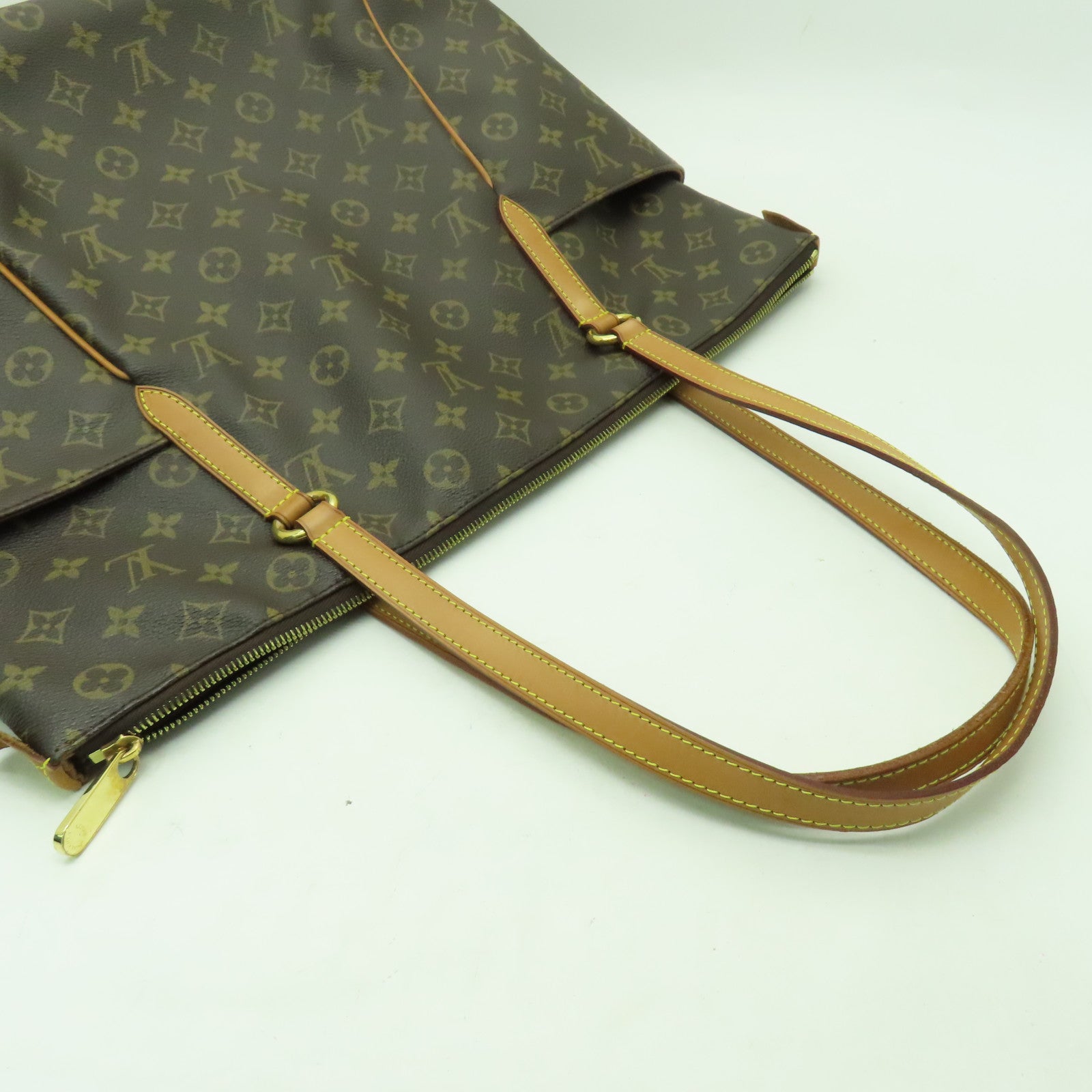 LOUIS VUITTON Monogram Totally GM金扣肩背袋啡色