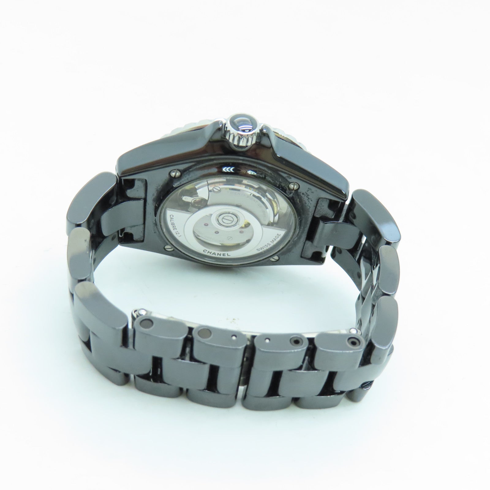 CHANEL J12 Caliber 12.1 Ceramic Watch Automatic Movement Black