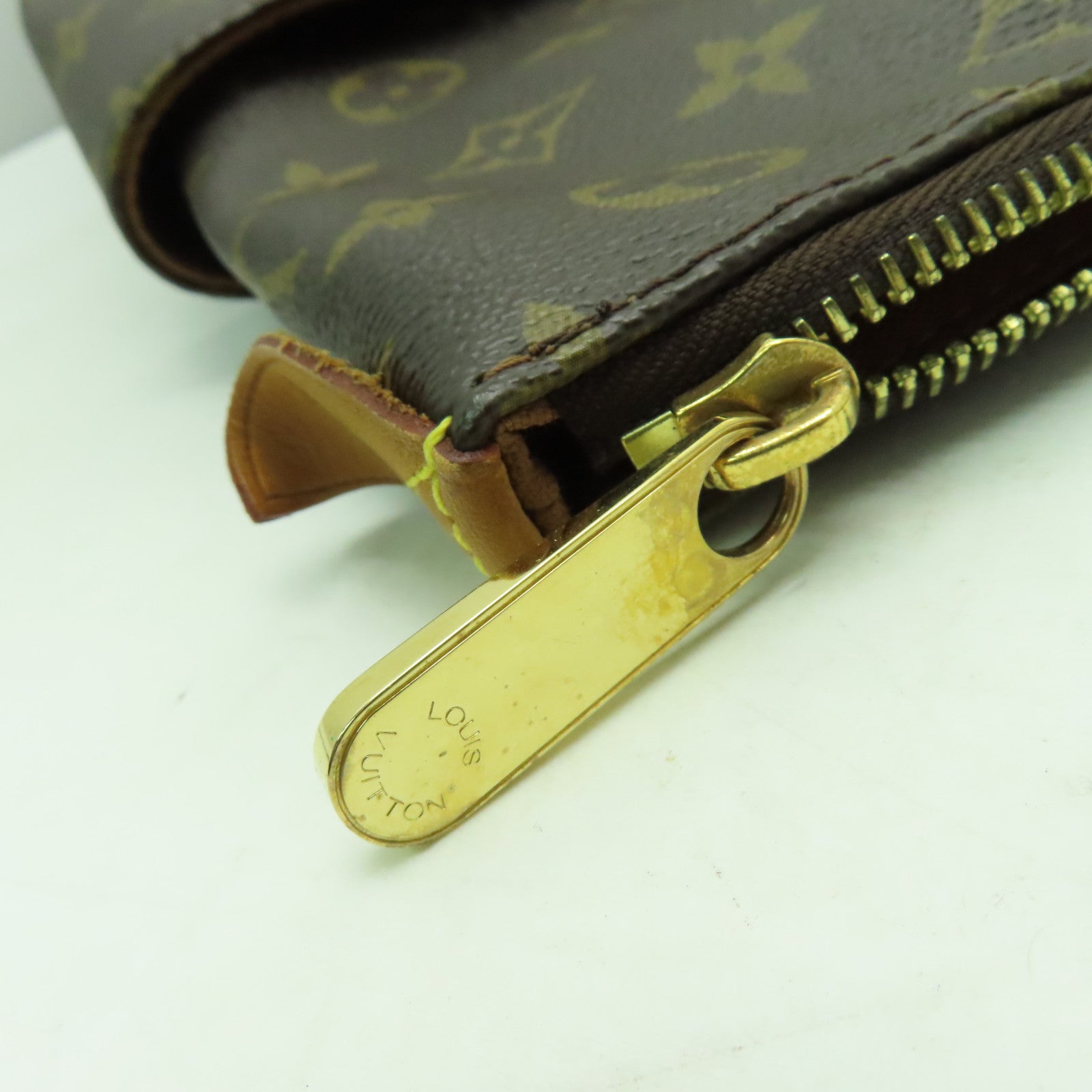 LOUIS VUITTON Monogram Totally GM金扣肩背袋啡色