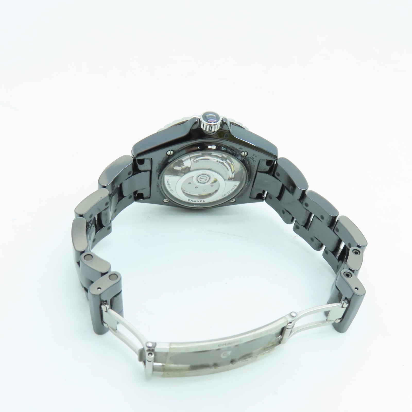 CHANEL J12 Caliber 12.1 Ceramic Watch Automatic Movement Black
