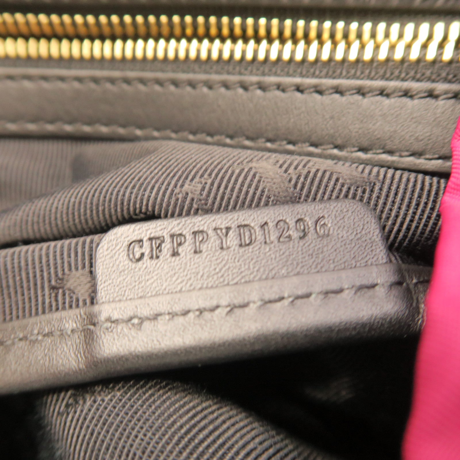 BURBERRY nylon Backpack gold buckle backpack purple