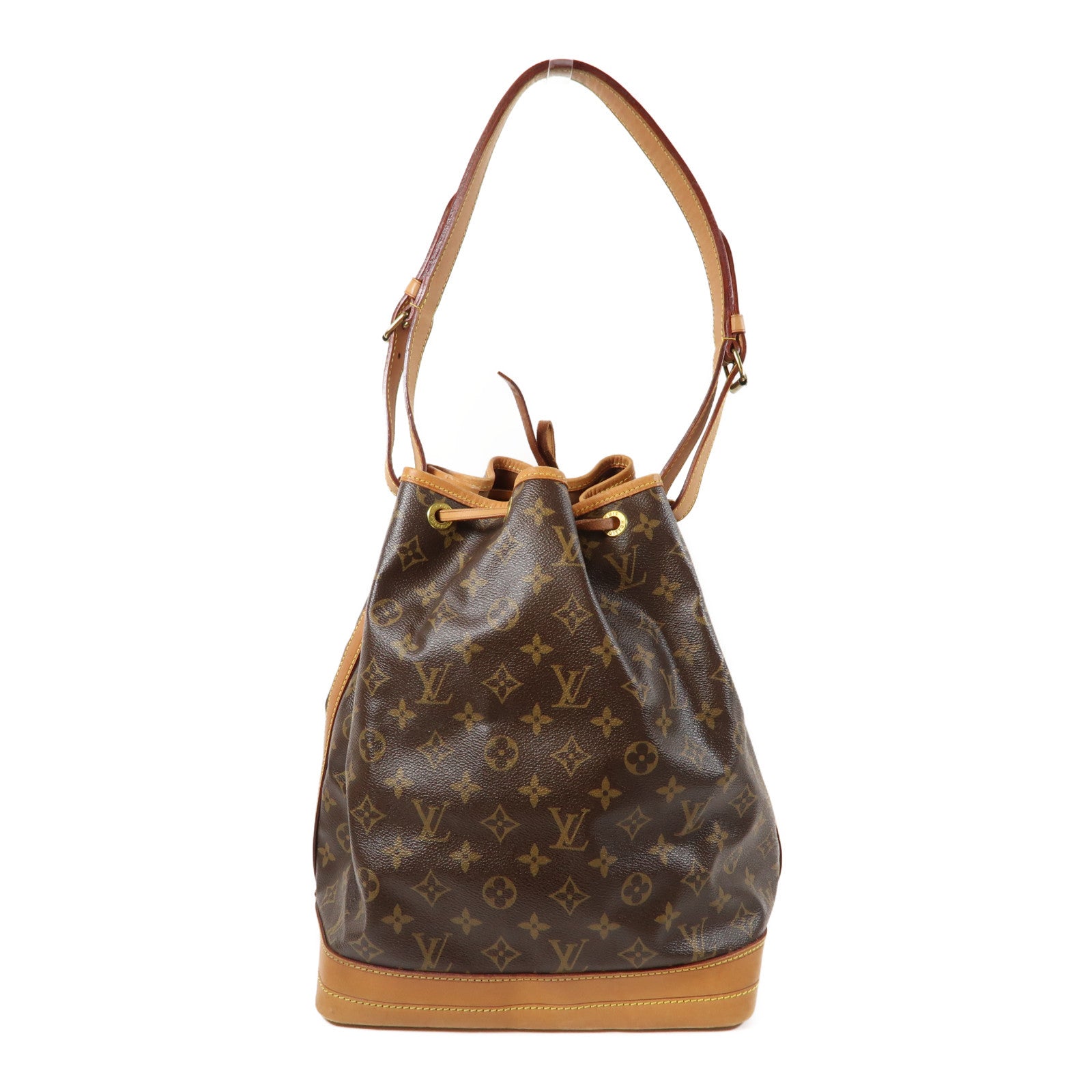 LOUIS VUITTON Monogram Noe金扣肩背袋啡色