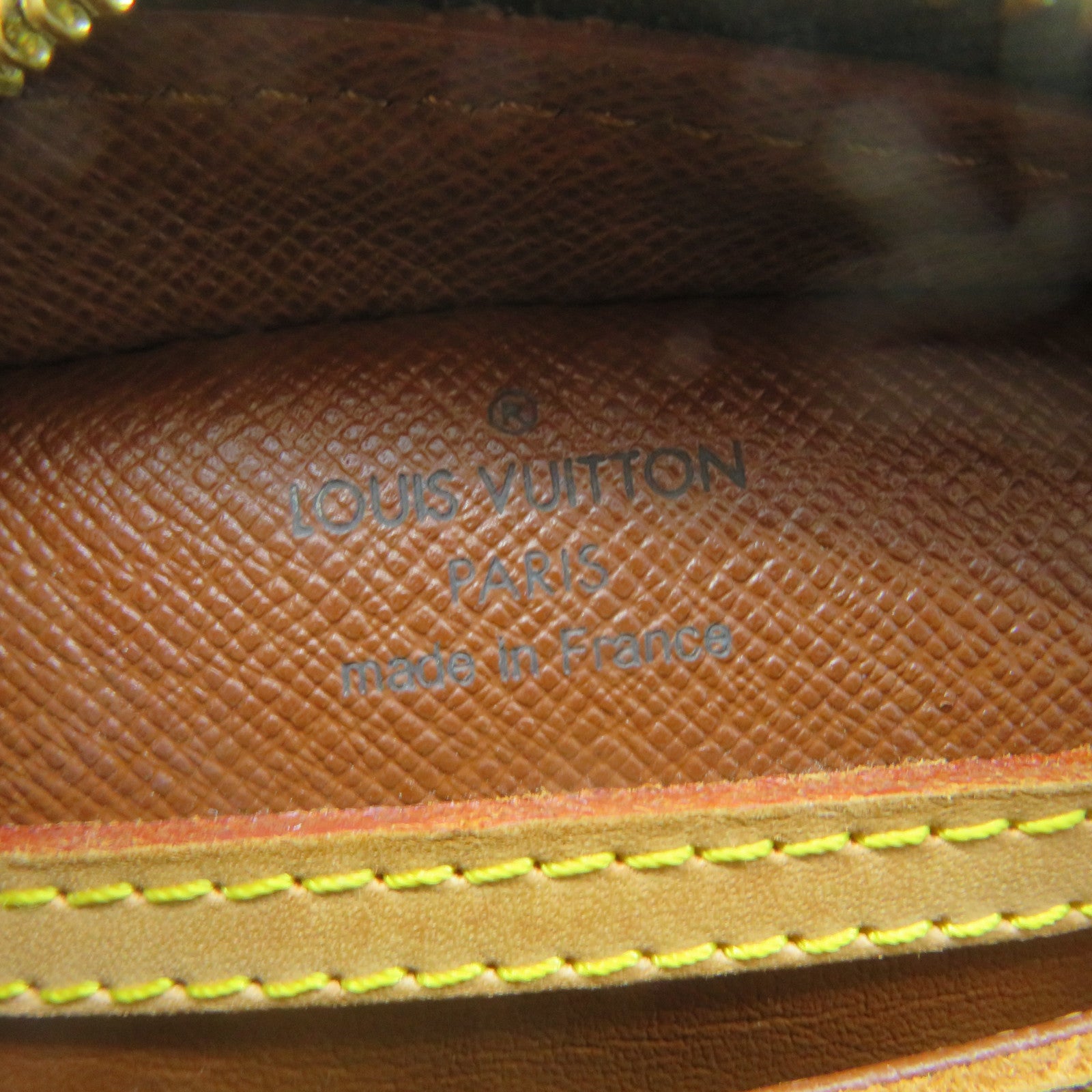 LOUIS VUITTON Monogram Blois Shoulder Bag brown