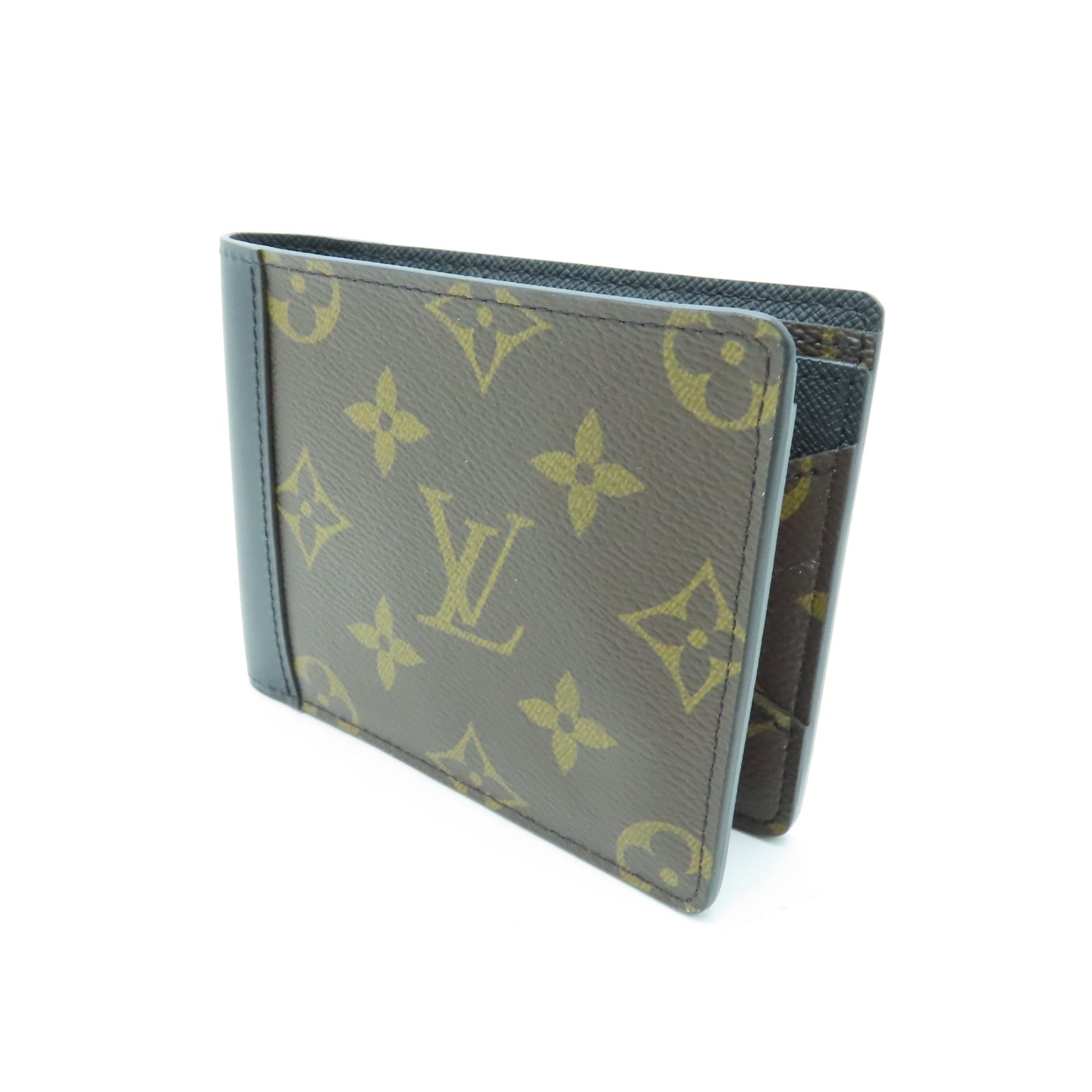 LOUIS VUITTON Monogram Multiple Wallet錢包棕色