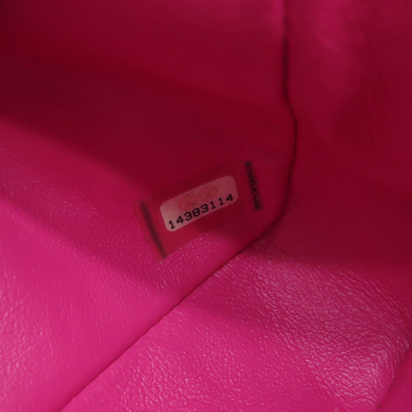 CHANEL 【激減優惠】菱格漆皮皮革Chain Shoulder Bag銀扣鏈帶肩背袋紅色