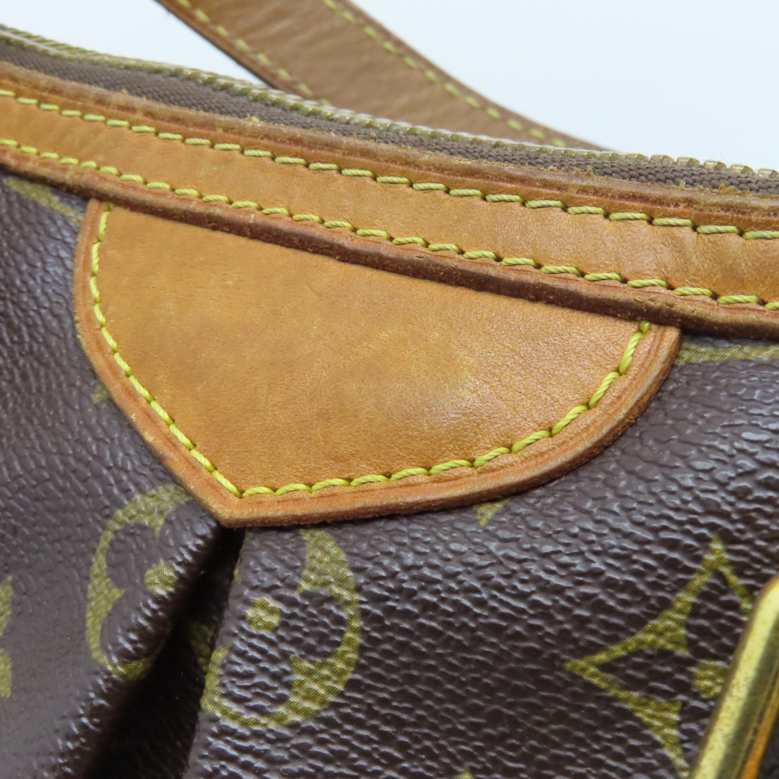 LOUIS VUITTON 【激減優惠】Monogram Palermo PM金扣手挽肩背兩用袋啡色