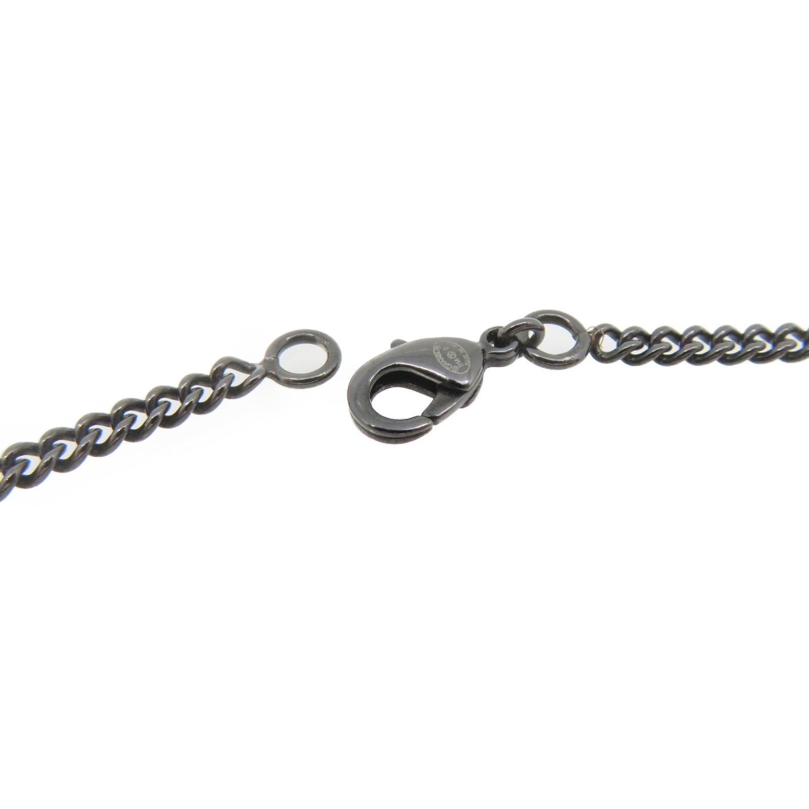 CHANEL 金属CC Necklace项链黑色