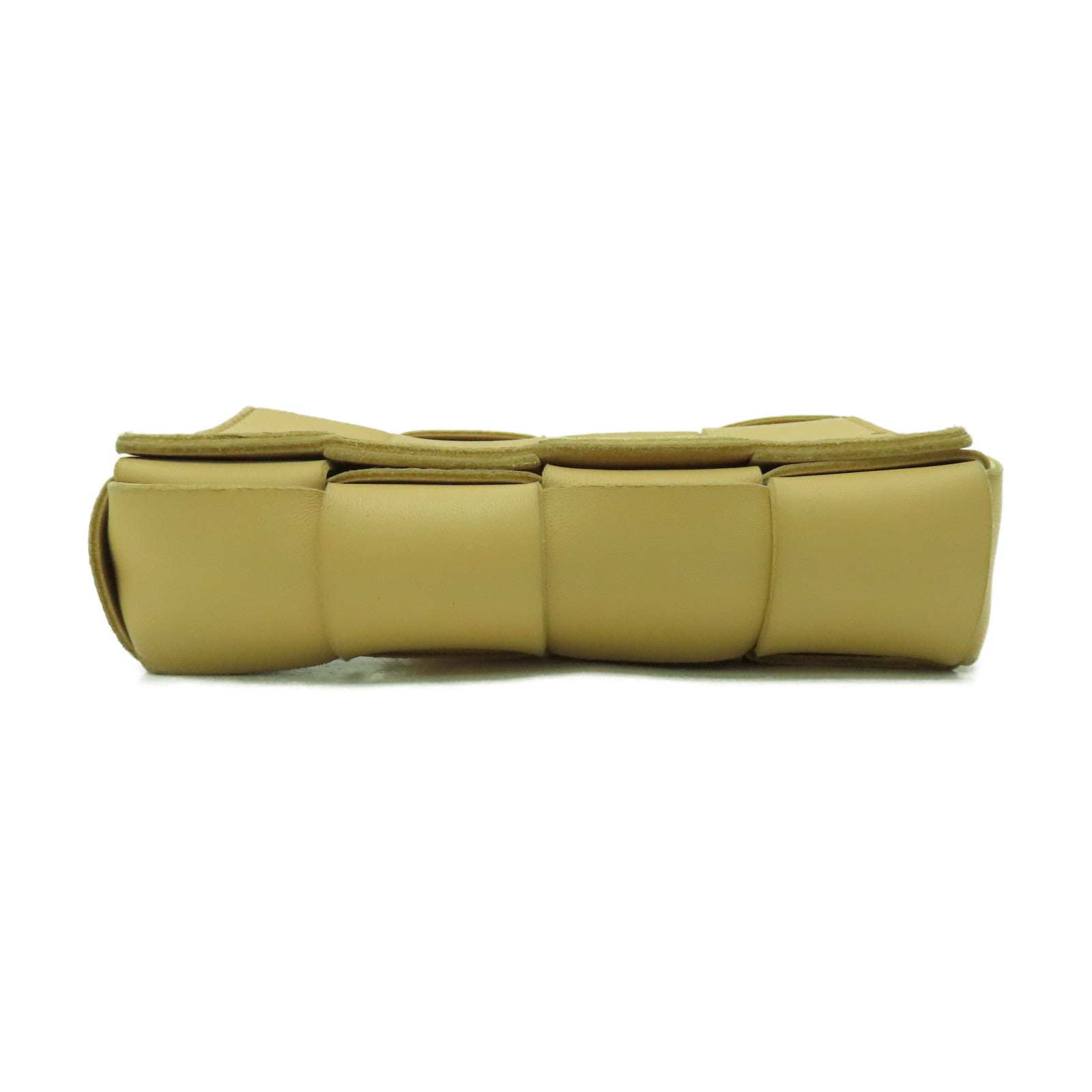 BOTTEGA VENETA 織紋皮革Waist Bag金扣腰包米色
