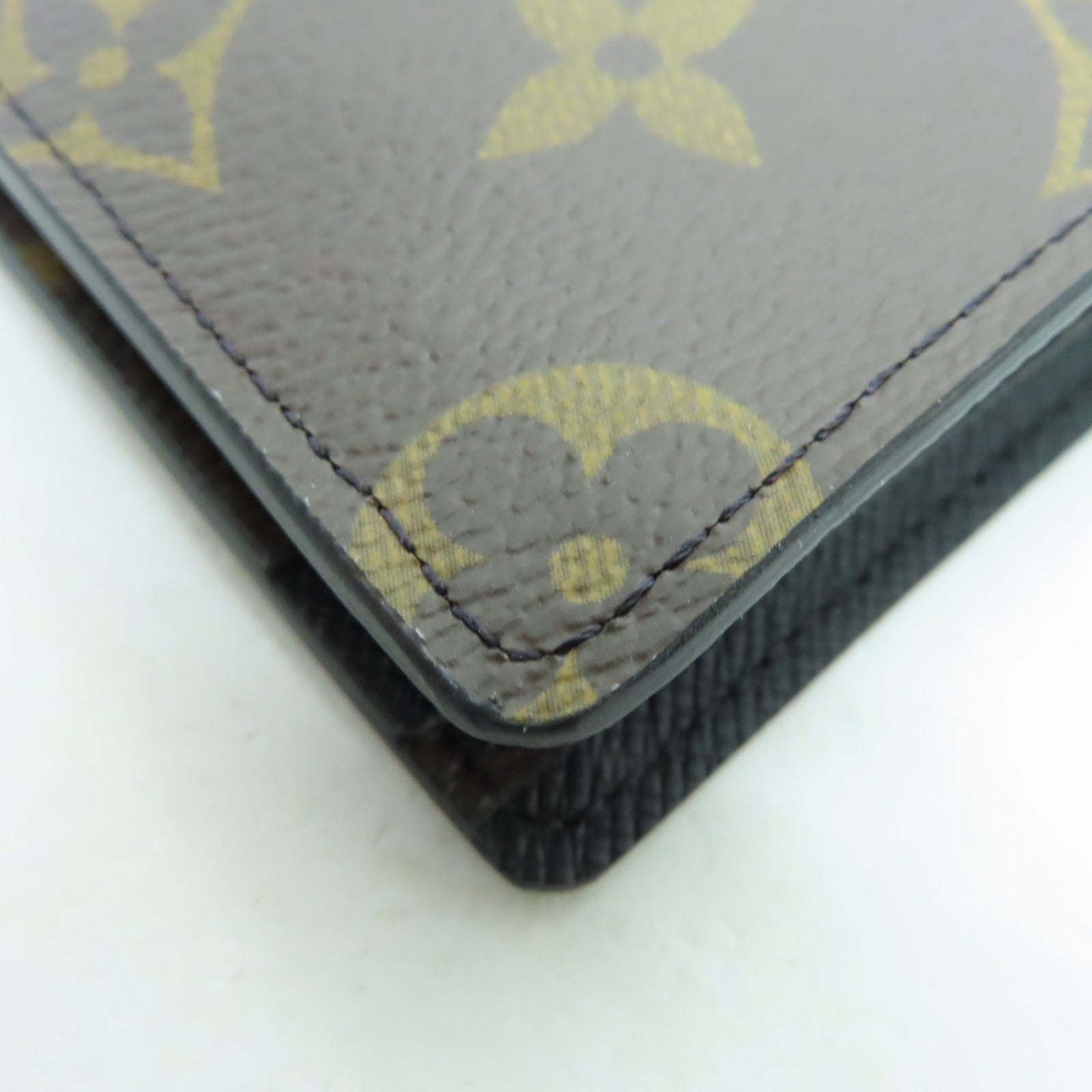 LOUIS VUITTON Monogram Multiple Wallet錢包棕色