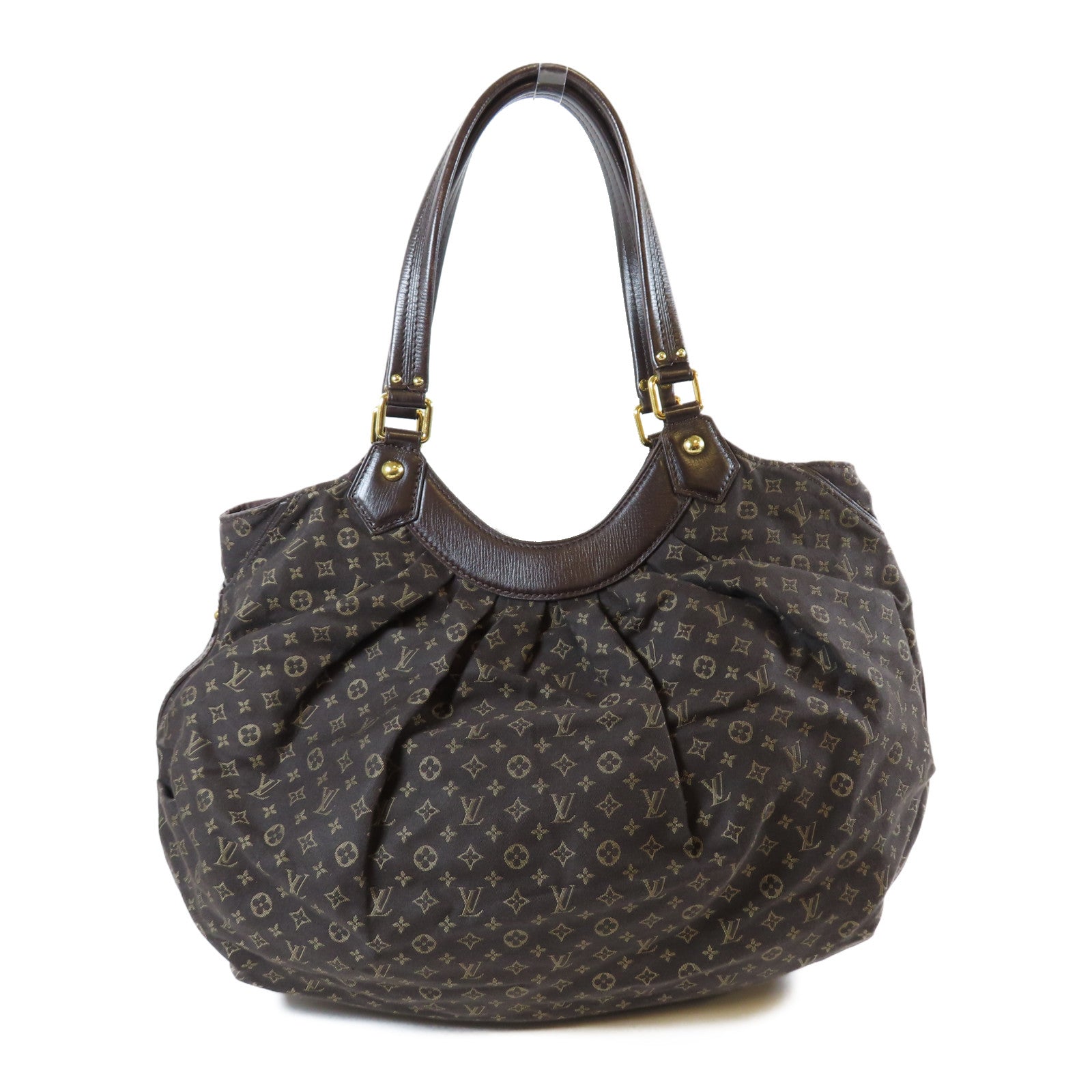 LOUIS VUITTON Monogram Idylle Fantaisie金扣肩背袋棕色