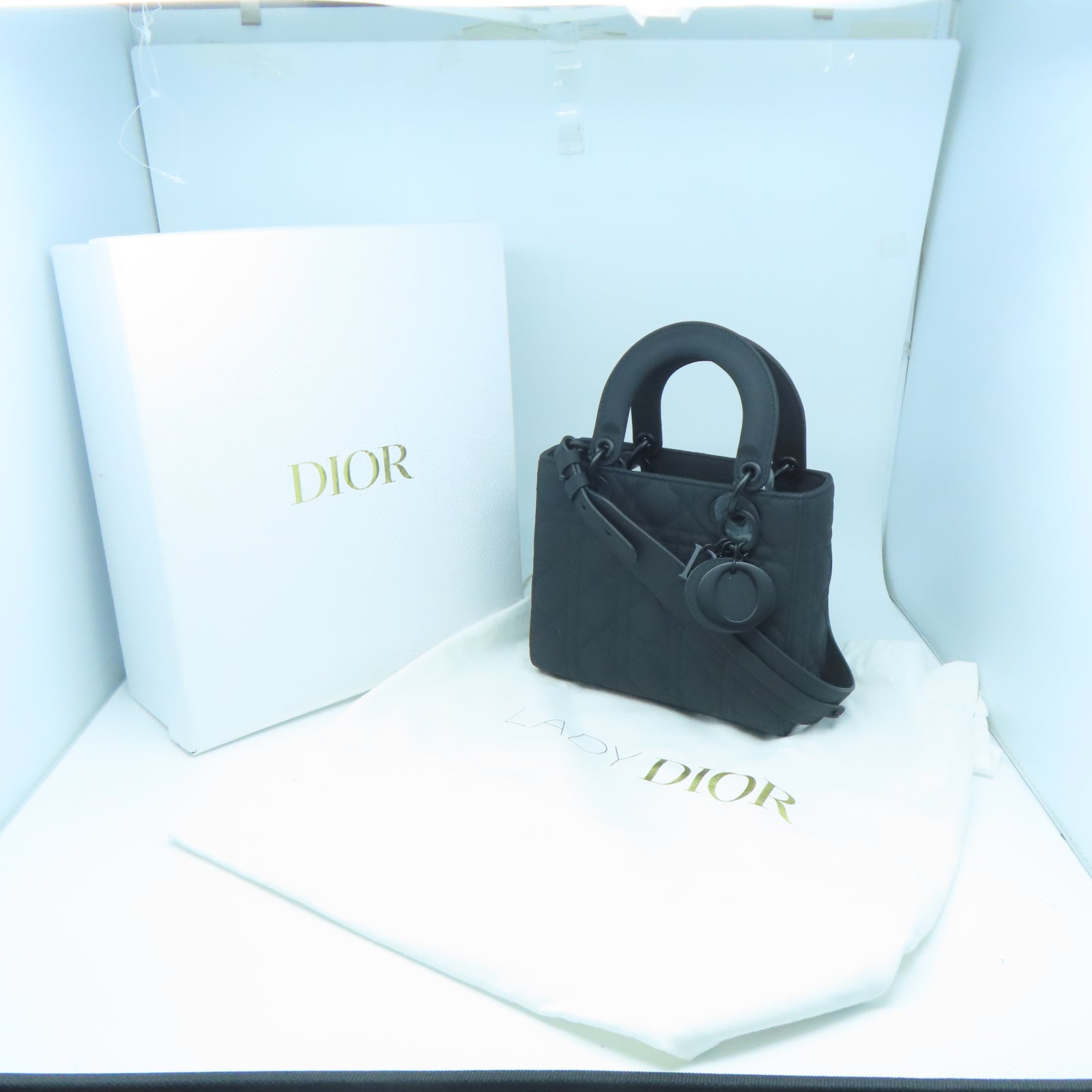Dior 【激減優惠】牛皮皮革My ABC Dior手挽肩背兩用袋黑色
