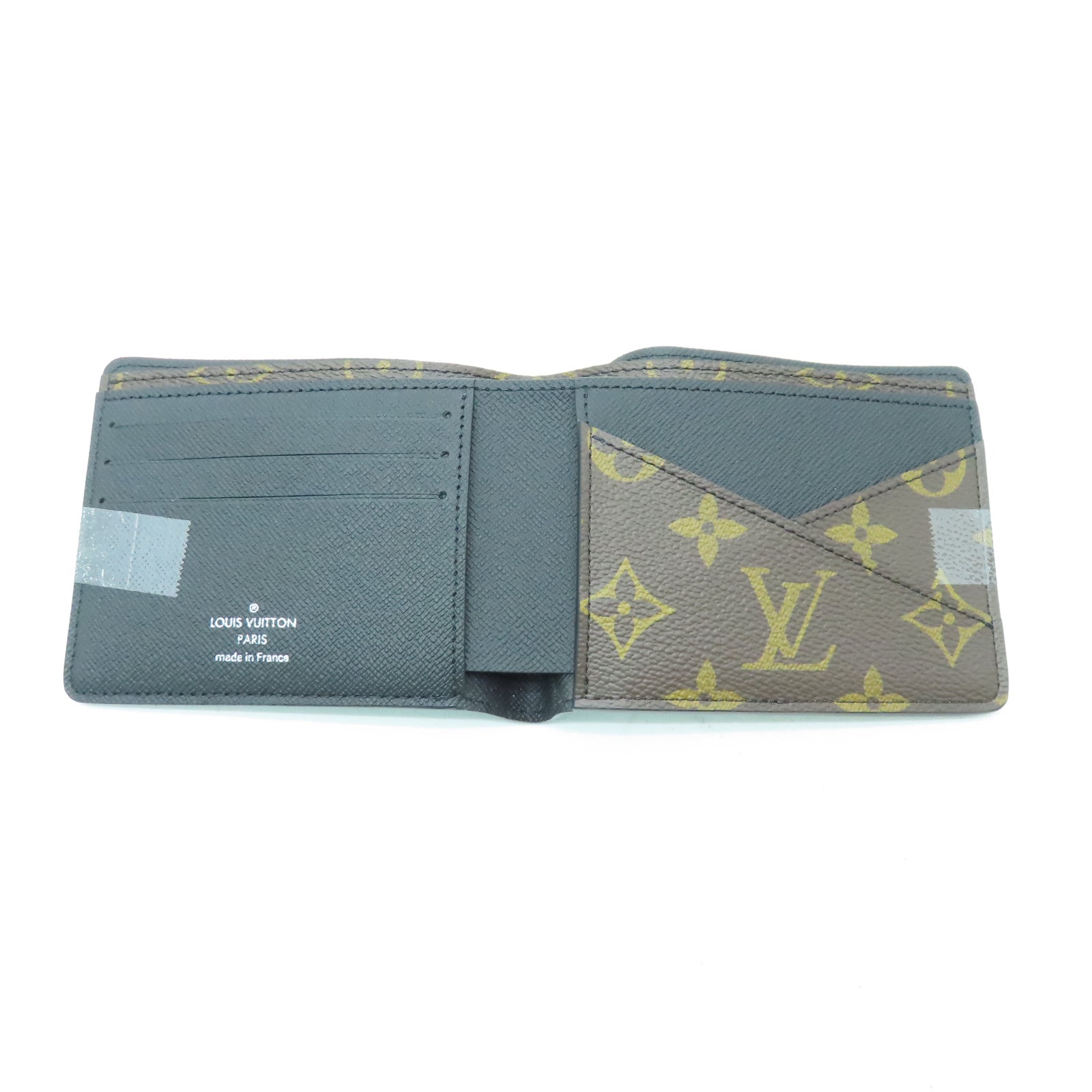 LOUIS VUITTON Monogram Multiple Wallet錢包棕色