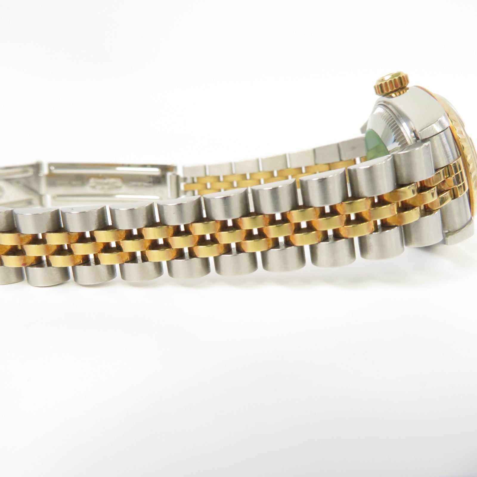 ROLEX Datejust 26mm 18K黃金/不鏽鋼自動機芯手錶紅色