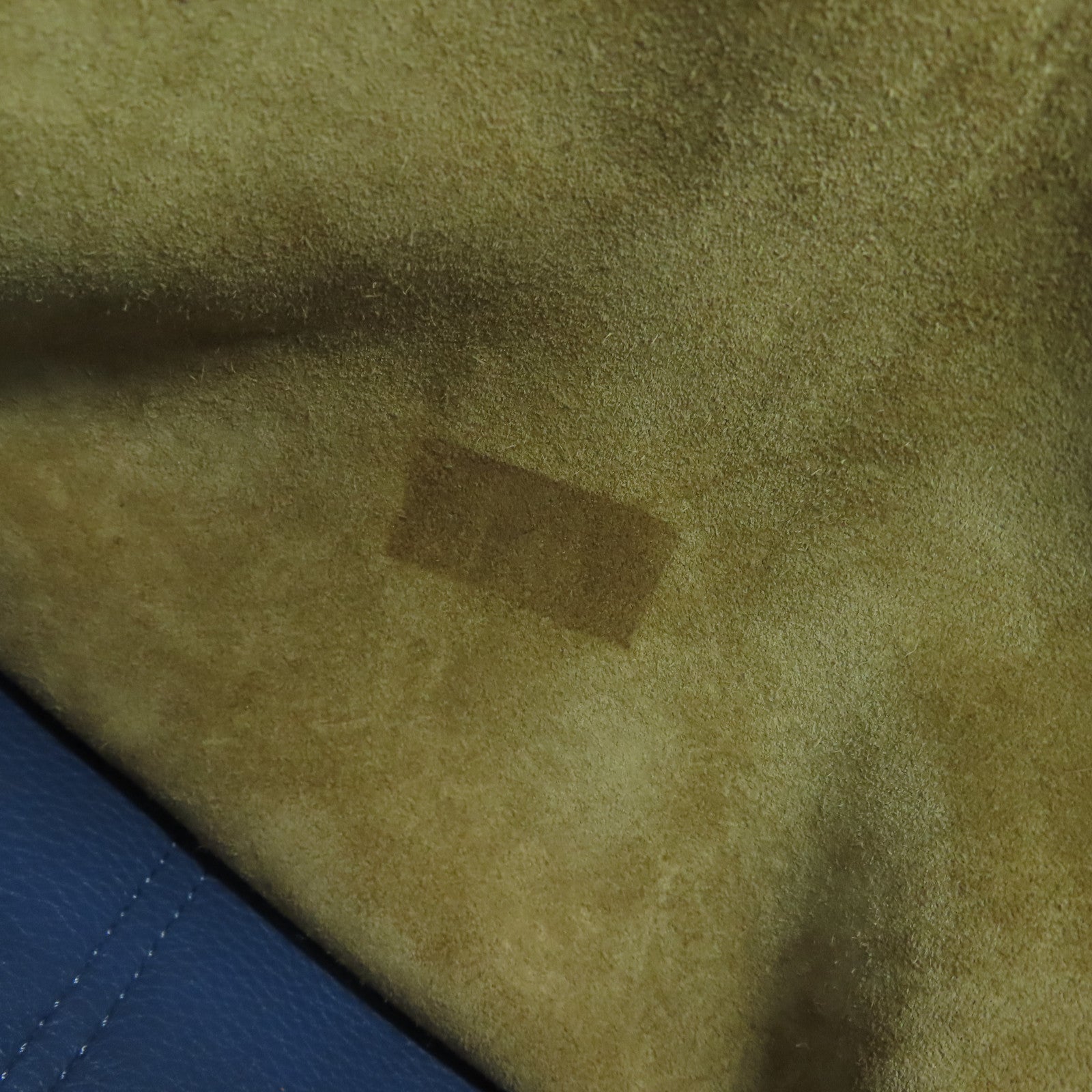 LOEWE 牛皮皮革Tote Bag手挽袋蓝色