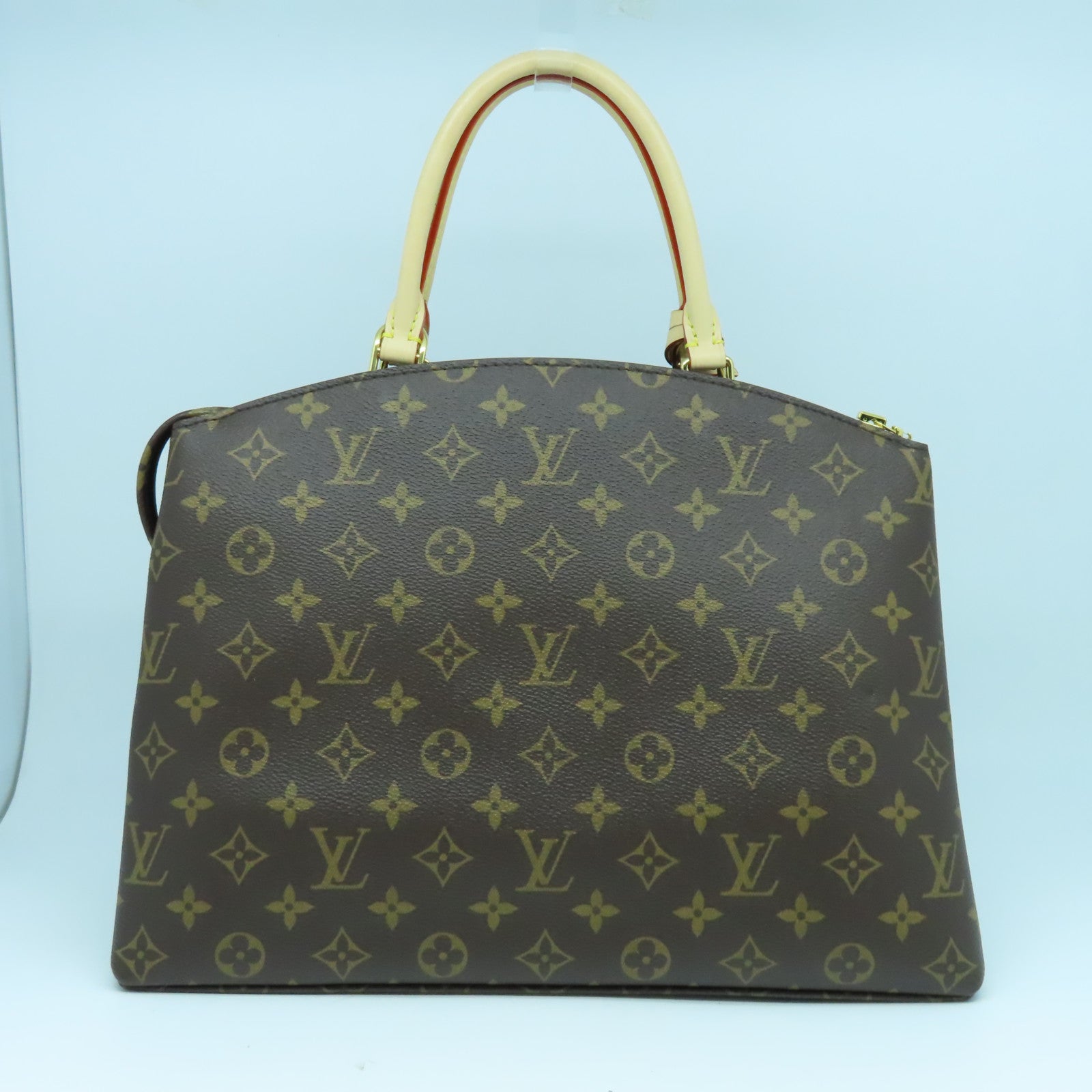 LOUIS VUITTON Monogram Grand Palais MM金扣肩背袋啡色