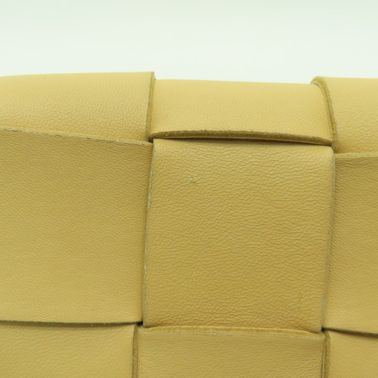 BOTTEGA VENETA 織紋皮革Waist Bag金扣腰包米色