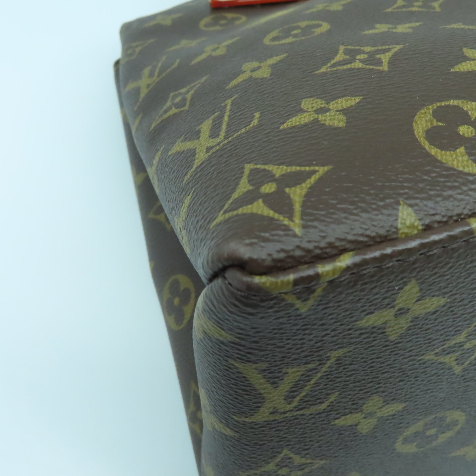 LOUIS VUITTON Monogram Grand Palais MM金扣肩背袋啡色