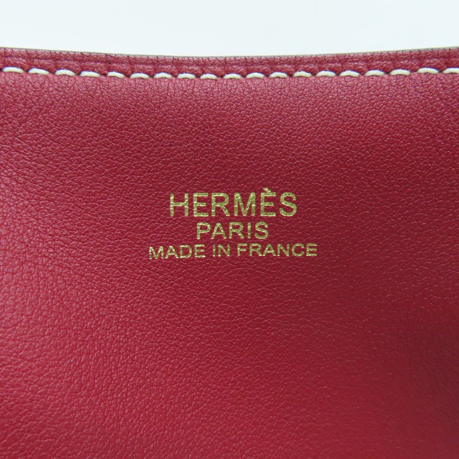 HERMES 【激減優惠】Swift皮革Double Sens手挽袋/肩背袋紅色