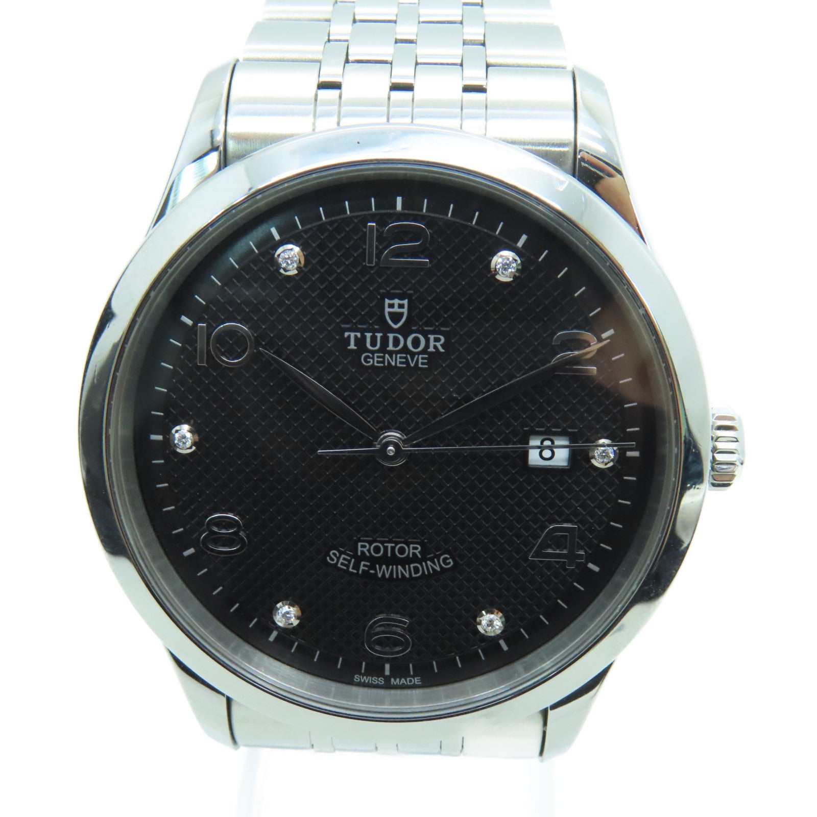 TUDOR Tudor 1926 Stainless Steel Watch Automatic Movement Black