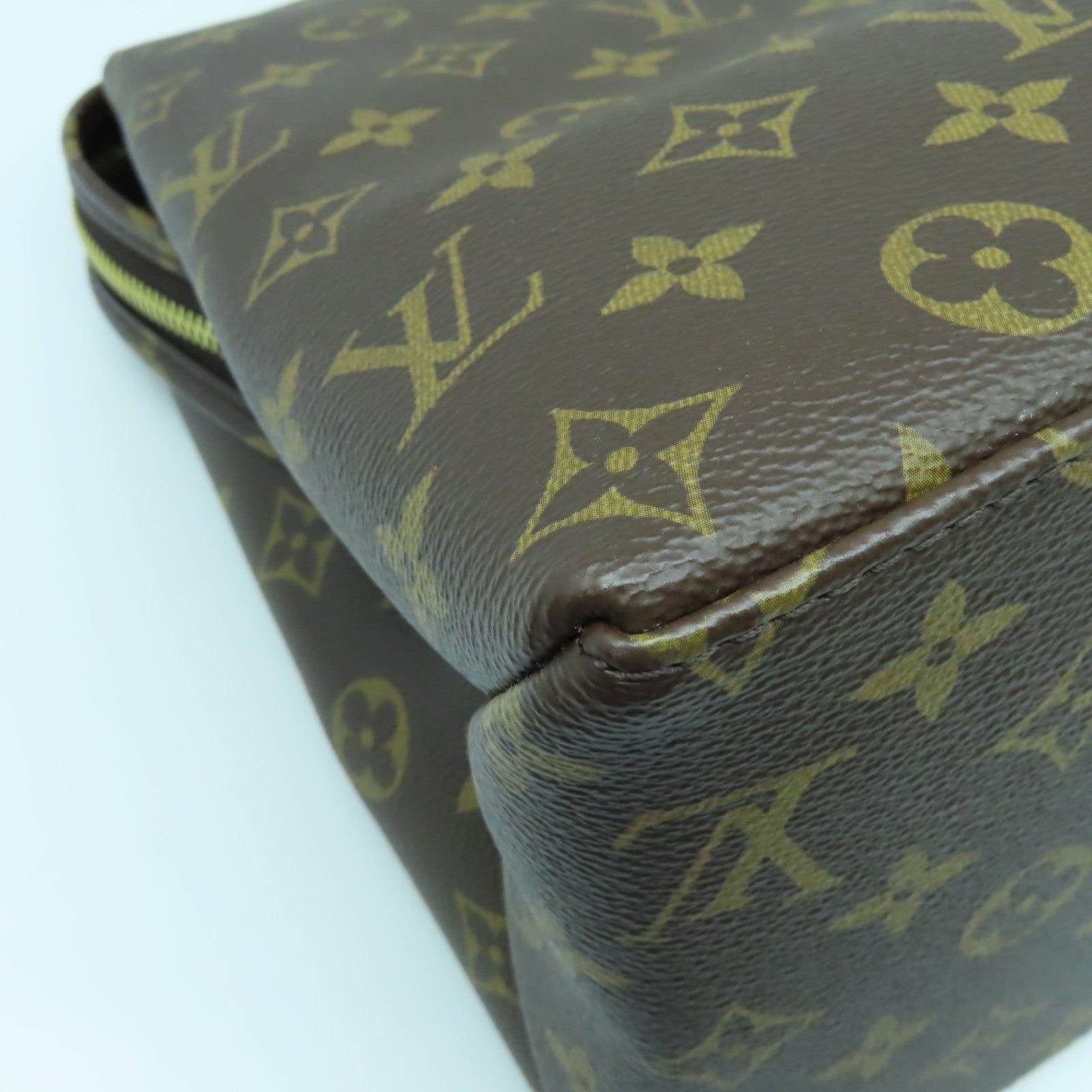 LOUIS VUITTON Monogram Grand Palais MM金扣肩背袋啡色