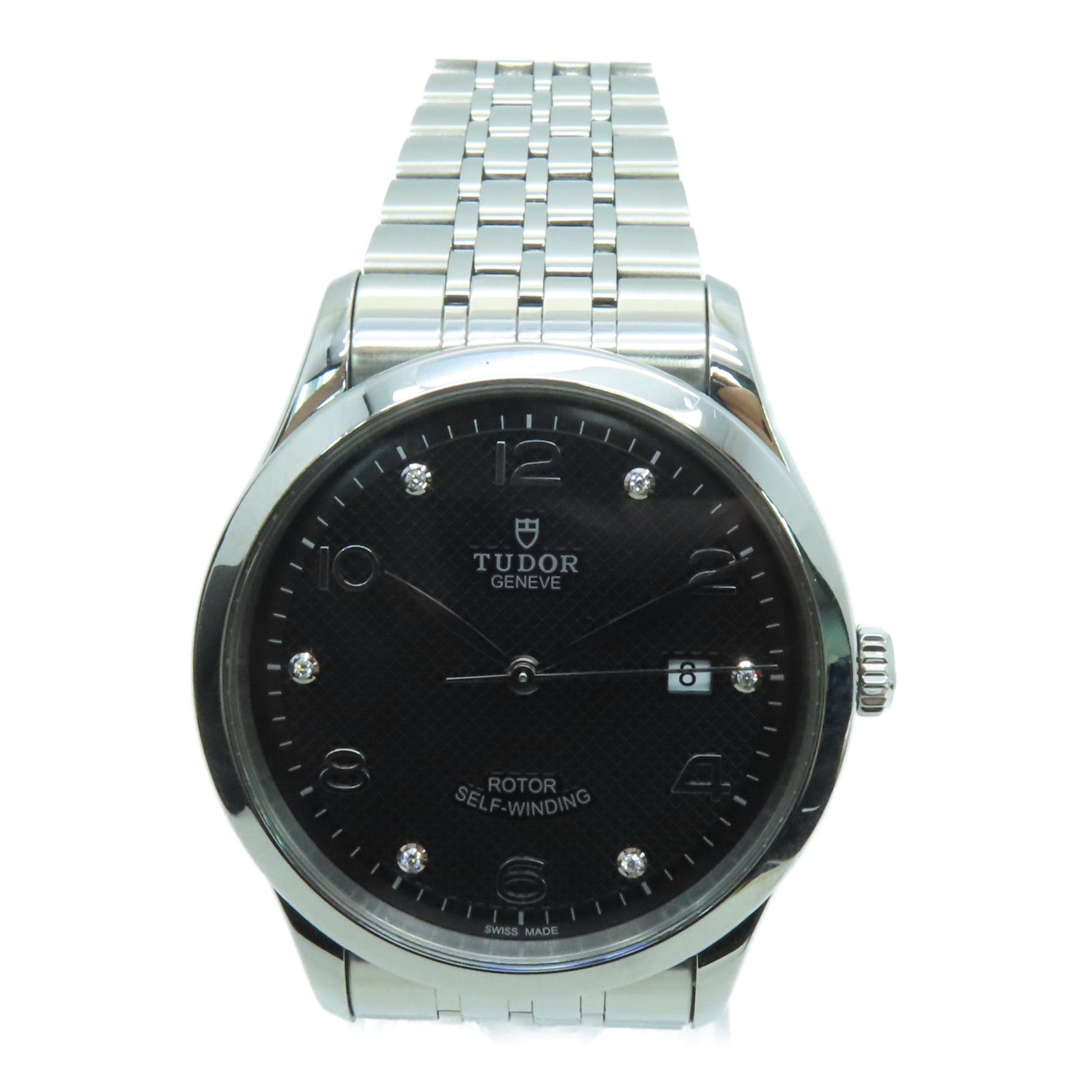 TUDOR Tudor 1926 Stainless Steel Watch Automatic Movement Black